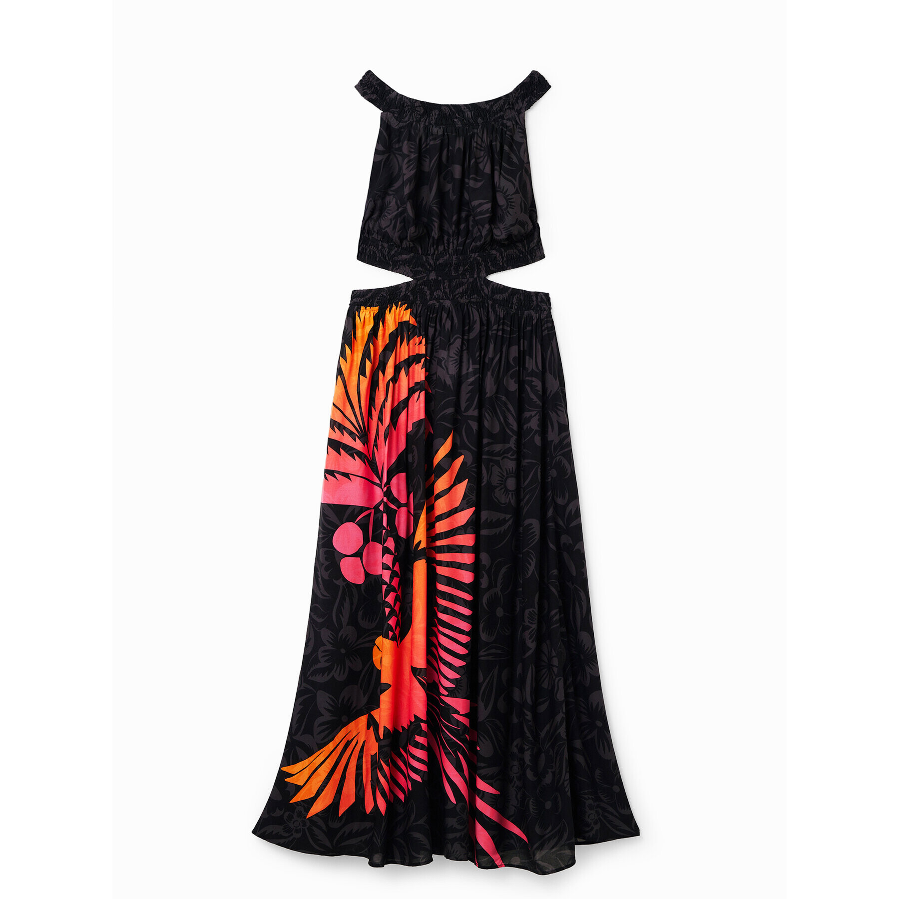 Desigual Лятна рокля 23SWMW13 Черен Regular Fit - Pepit.bg