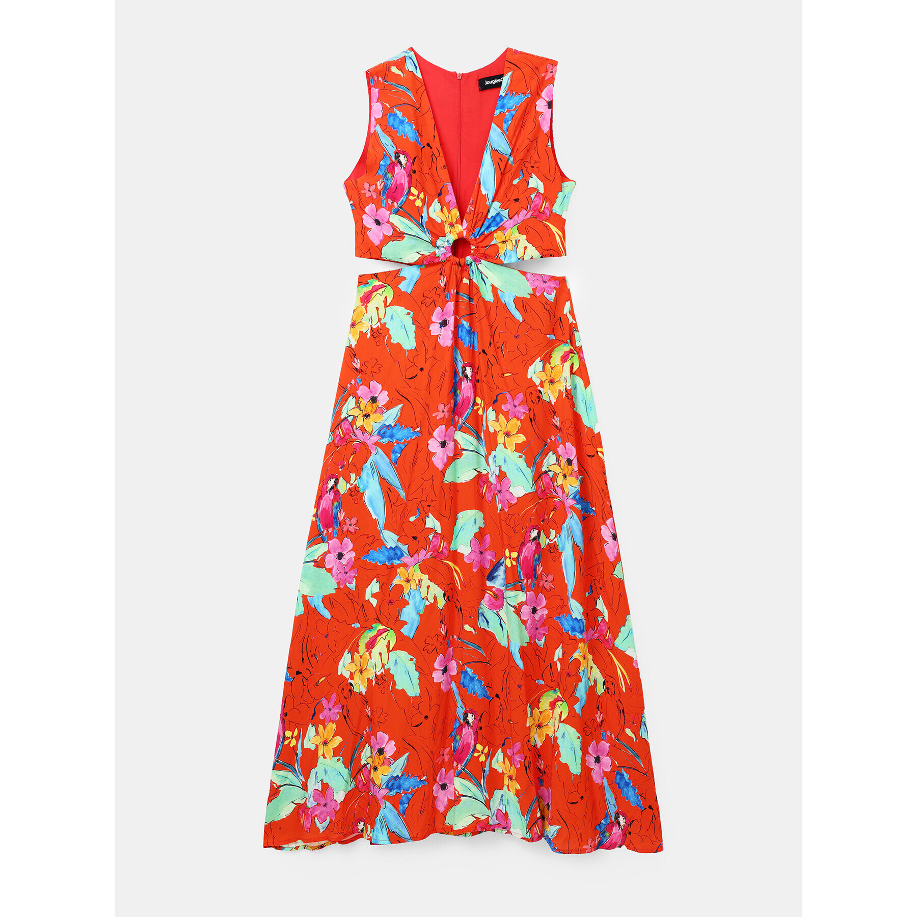 Desigual Лятна рокля 23SWVW73 Червен Regular Fit - Pepit.bg
