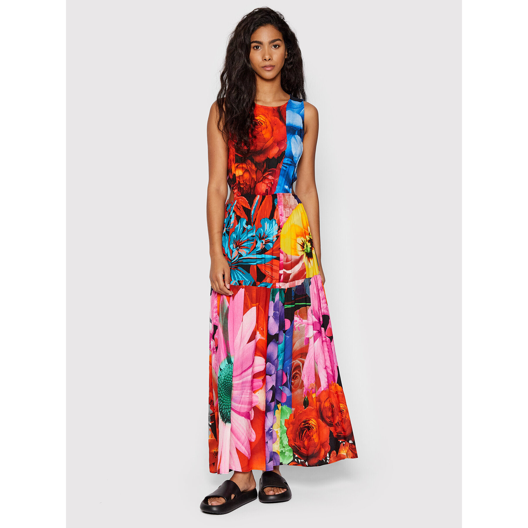 Desigual Лятна рокля MONSIEUR CHRISTIAN LACROIX Nantes 22SWVW56 Цветен Regular Fit - Pepit.bg