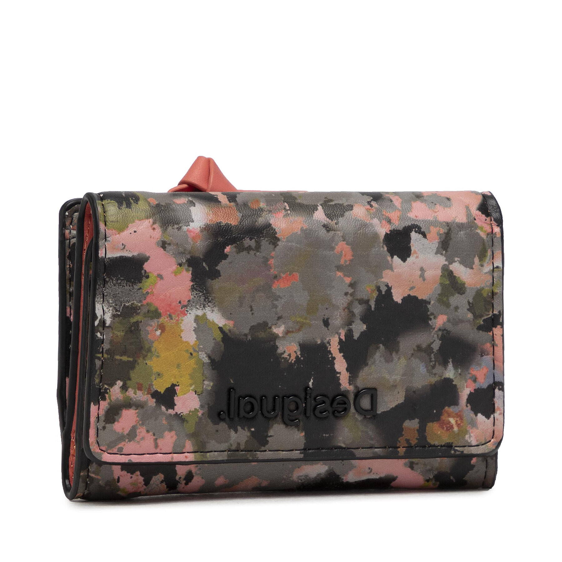 Desigual Малък дамски портфейл 21WAYP17 Сив - Pepit.bg