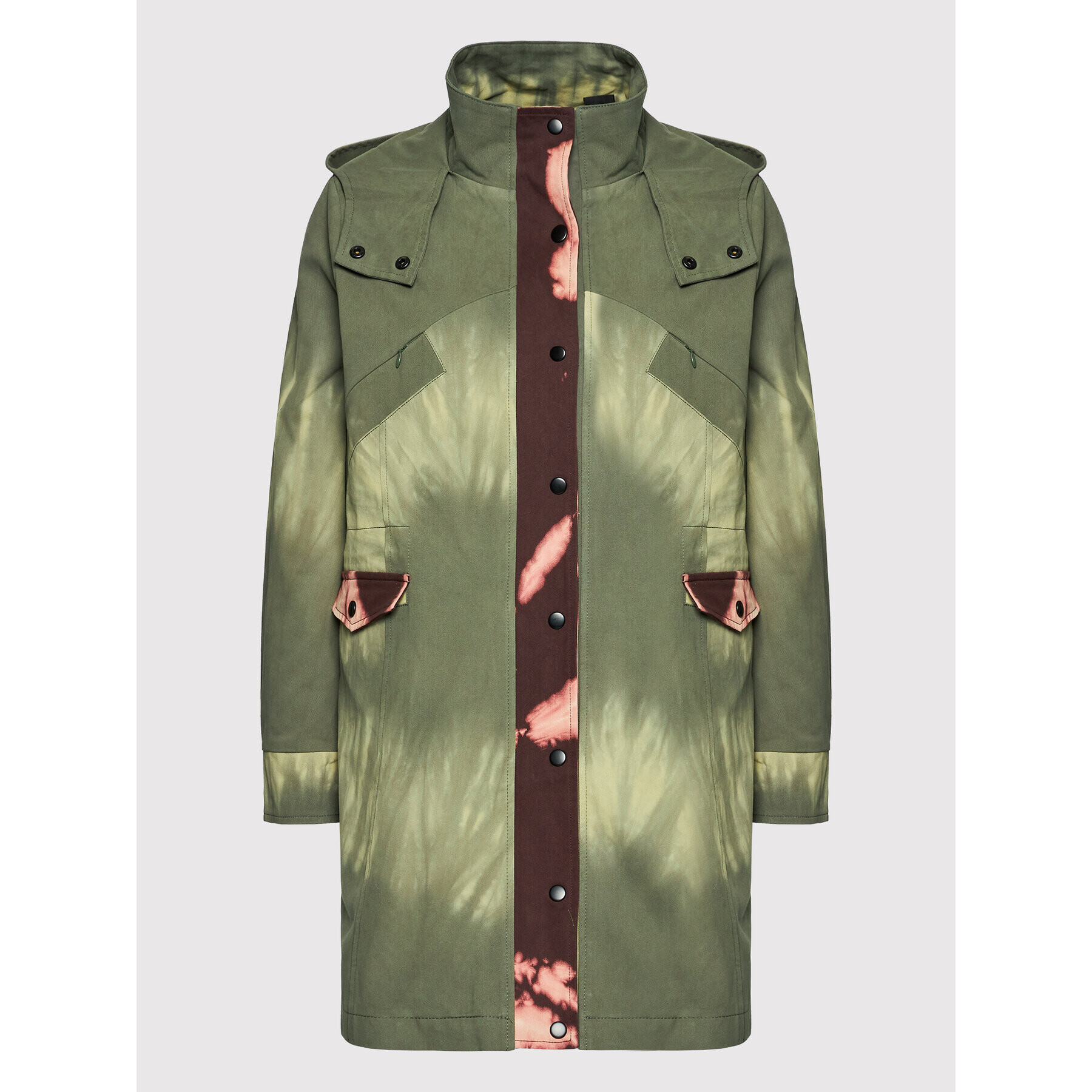 Desigual Парка Safford 22SWEW07 Зелен Regular Fit - Pepit.bg
