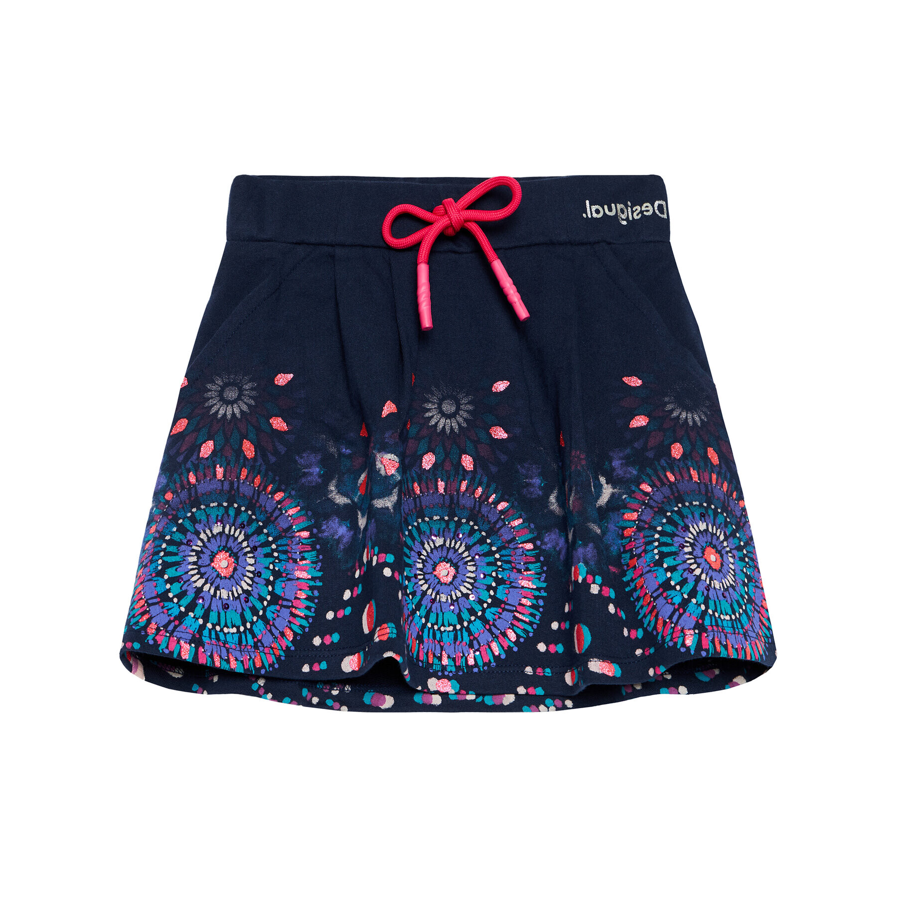 Desigual Пола Cajal 21SGFK03 Тъмносин Regular Fit - Pepit.bg