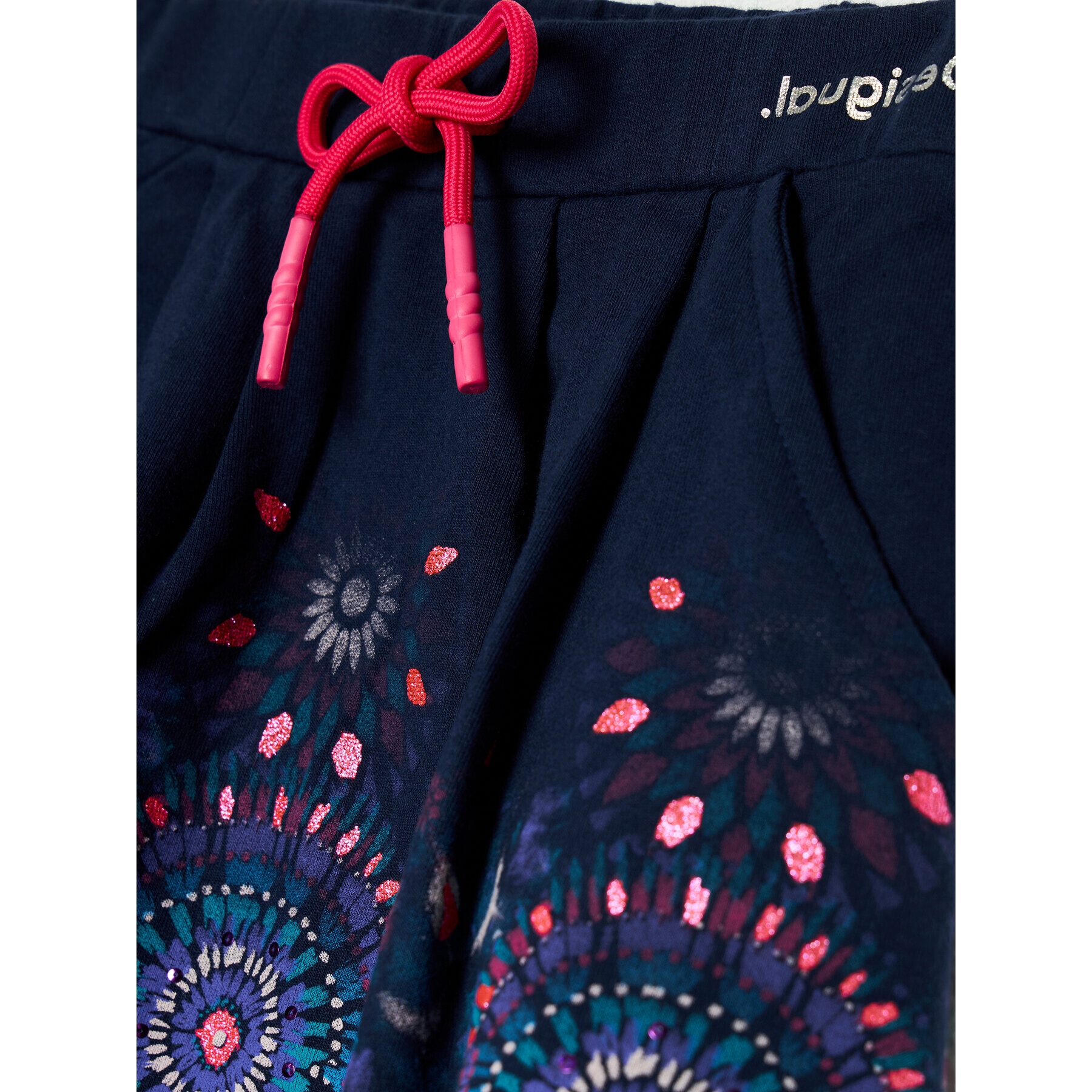 Desigual Пола Cajal 21SGFK03 Тъмносин Regular Fit - Pepit.bg