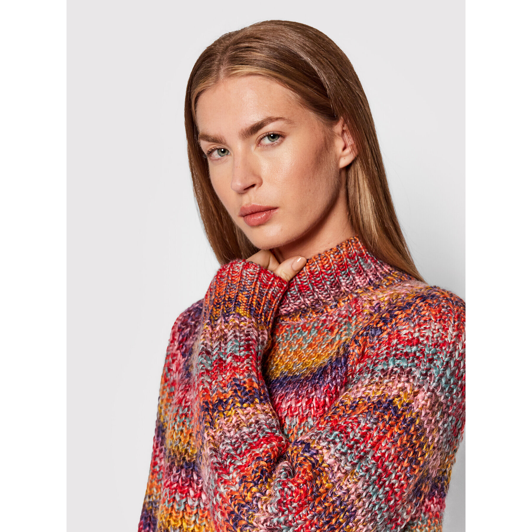 Desigual Поло Atlas 21WWJFBD Цветен Regular Fit - Pepit.bg