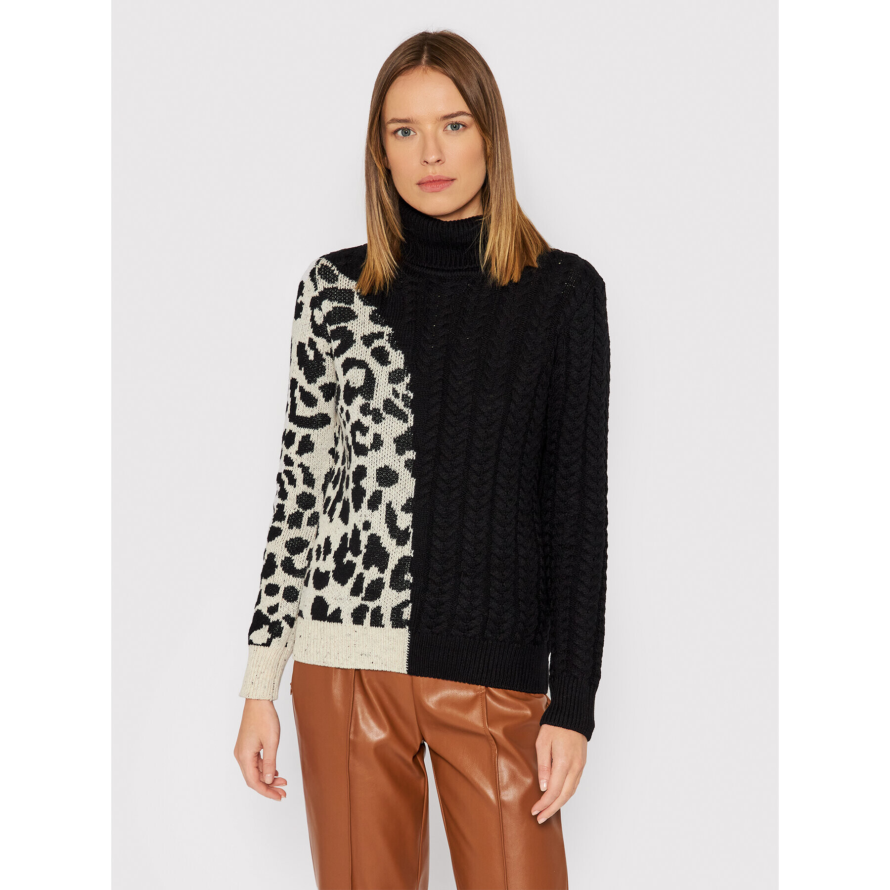 Desigual Поло Solange 21WWJFBE Черен Regular Fit - Pepit.bg