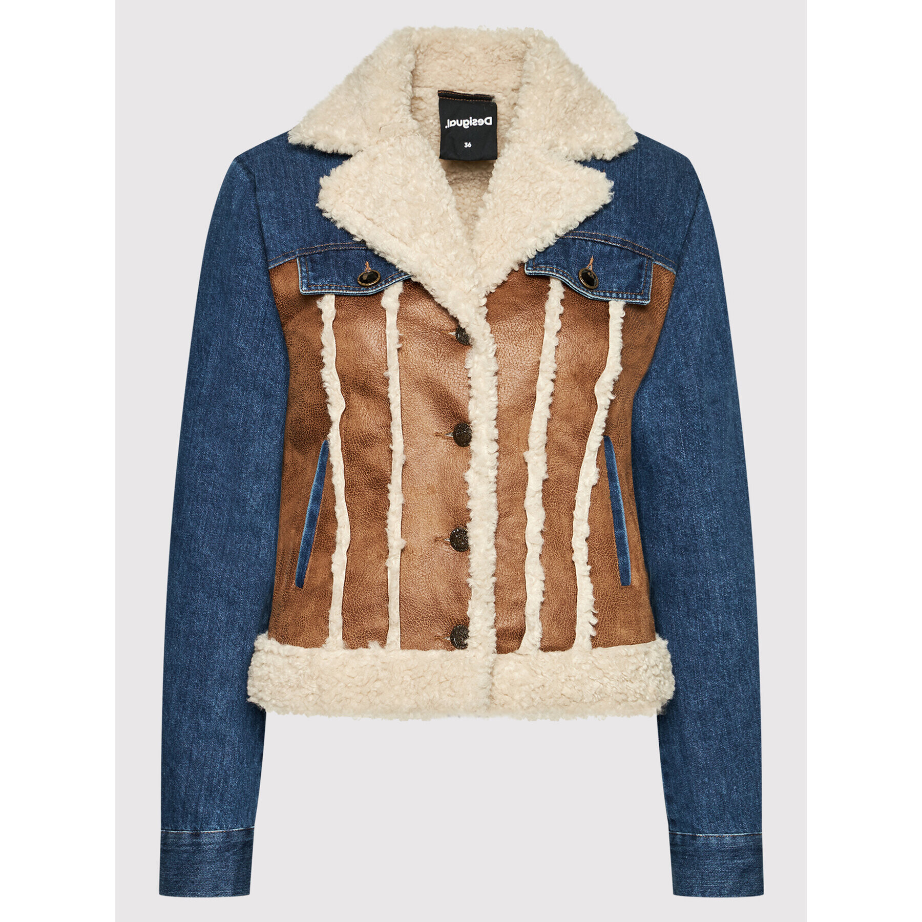 Desigual Преходно яке Daniela 21WWED37 Цветен Regular Fit - Pepit.bg