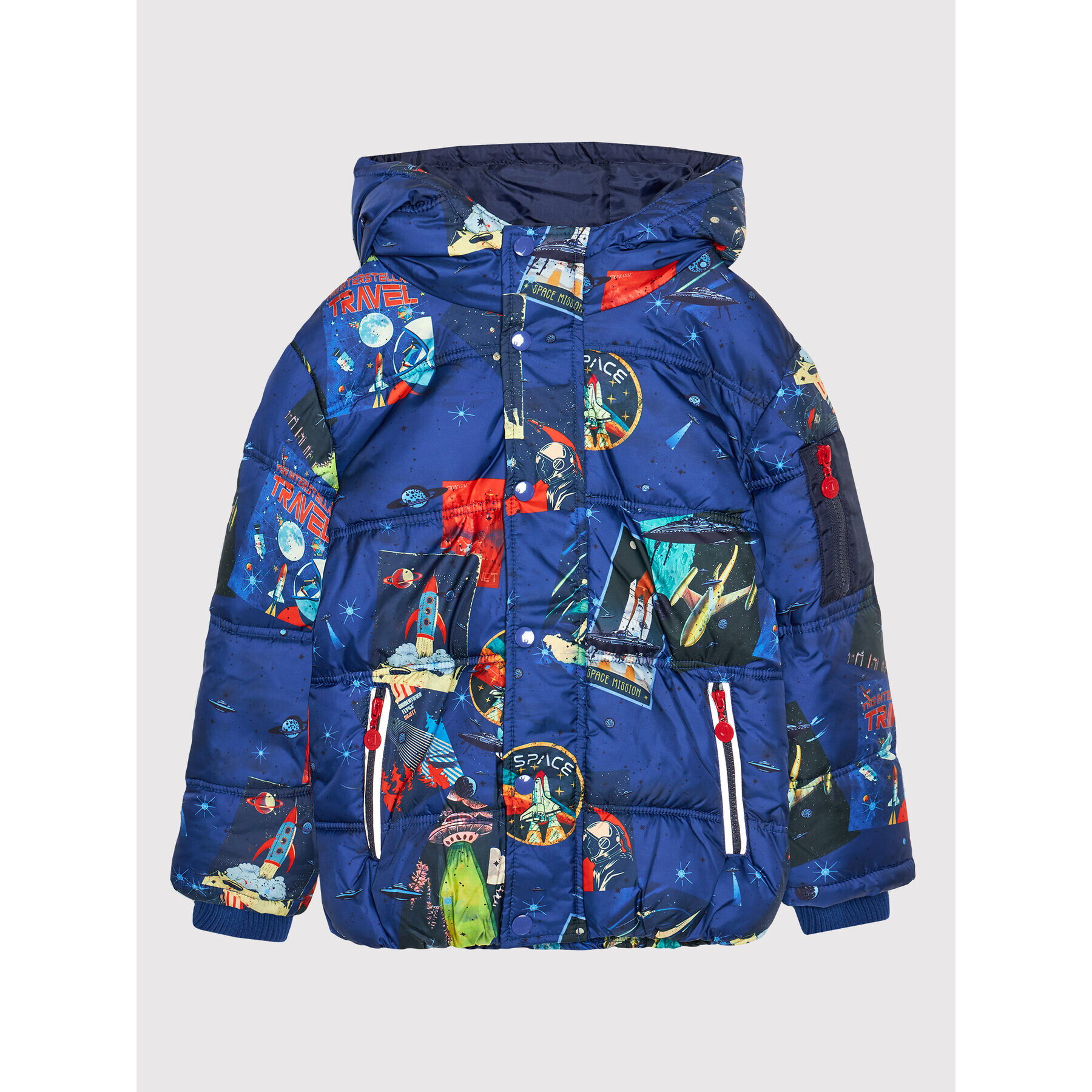 Desigual Пухено яке Atlantico Зелен Regular Fit - Pepit.bg
