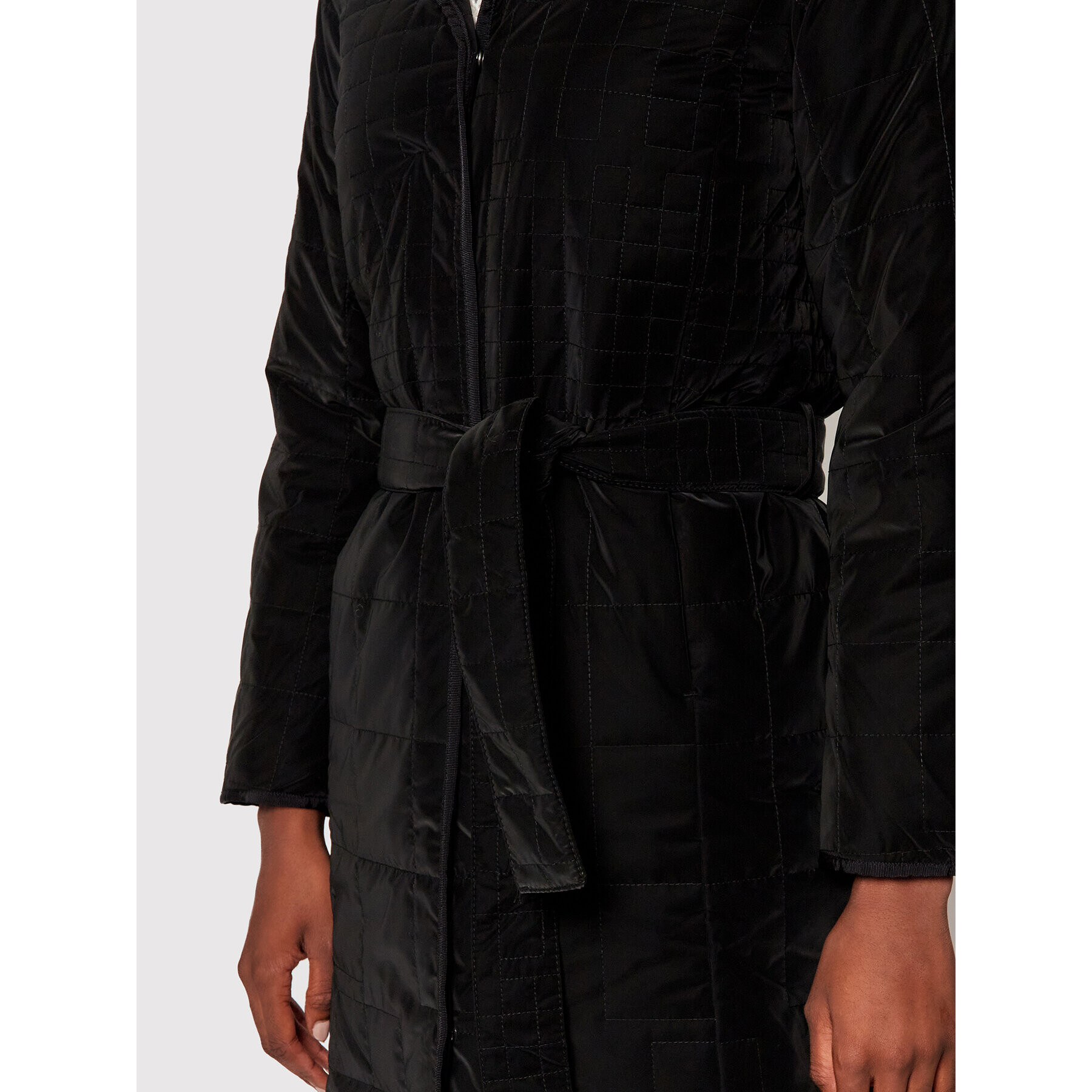 Desigual Пухено яке Granollers 21WWEWB9 Черен Regular Fit - Pepit.bg