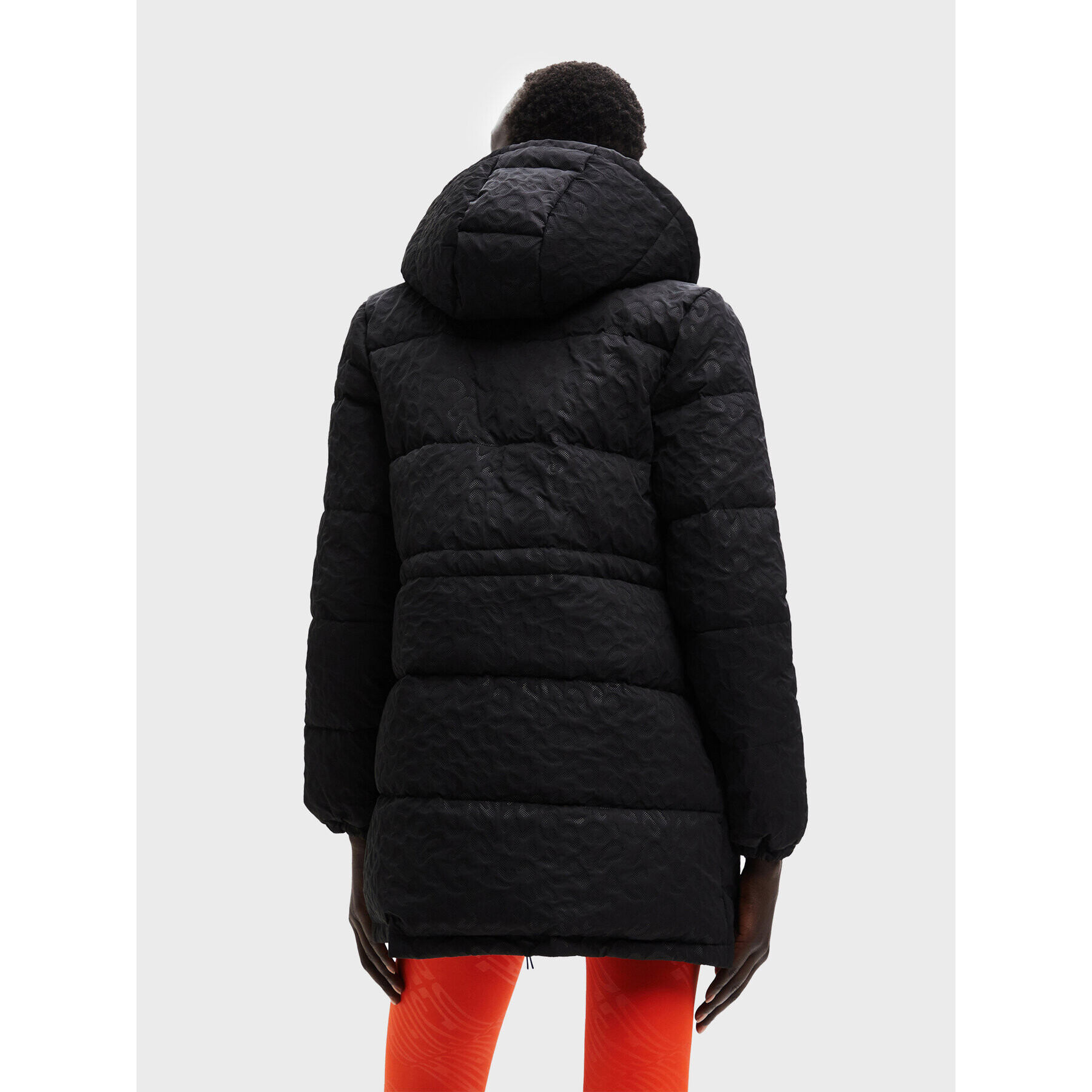 Desigual Пухено яке Kalmar 22WWEW43 Черен Regular Fit - Pepit.bg