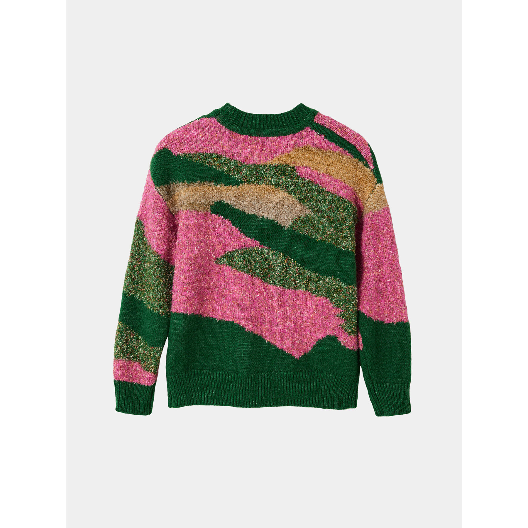 Desigual Пуловер 23WGJF05 Цветен Regular Fit - Pepit.bg