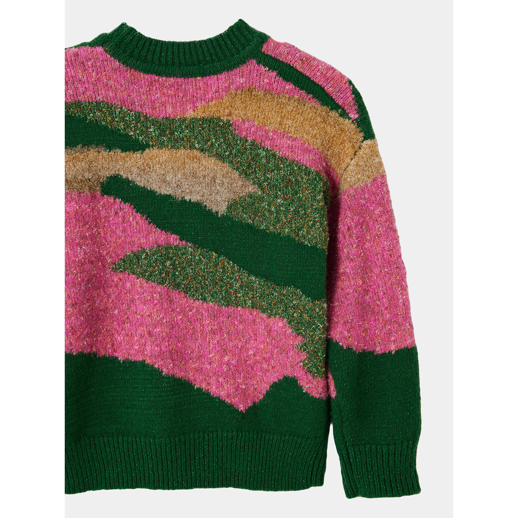 Desigual Пуловер 23WGJF05 Цветен Regular Fit - Pepit.bg