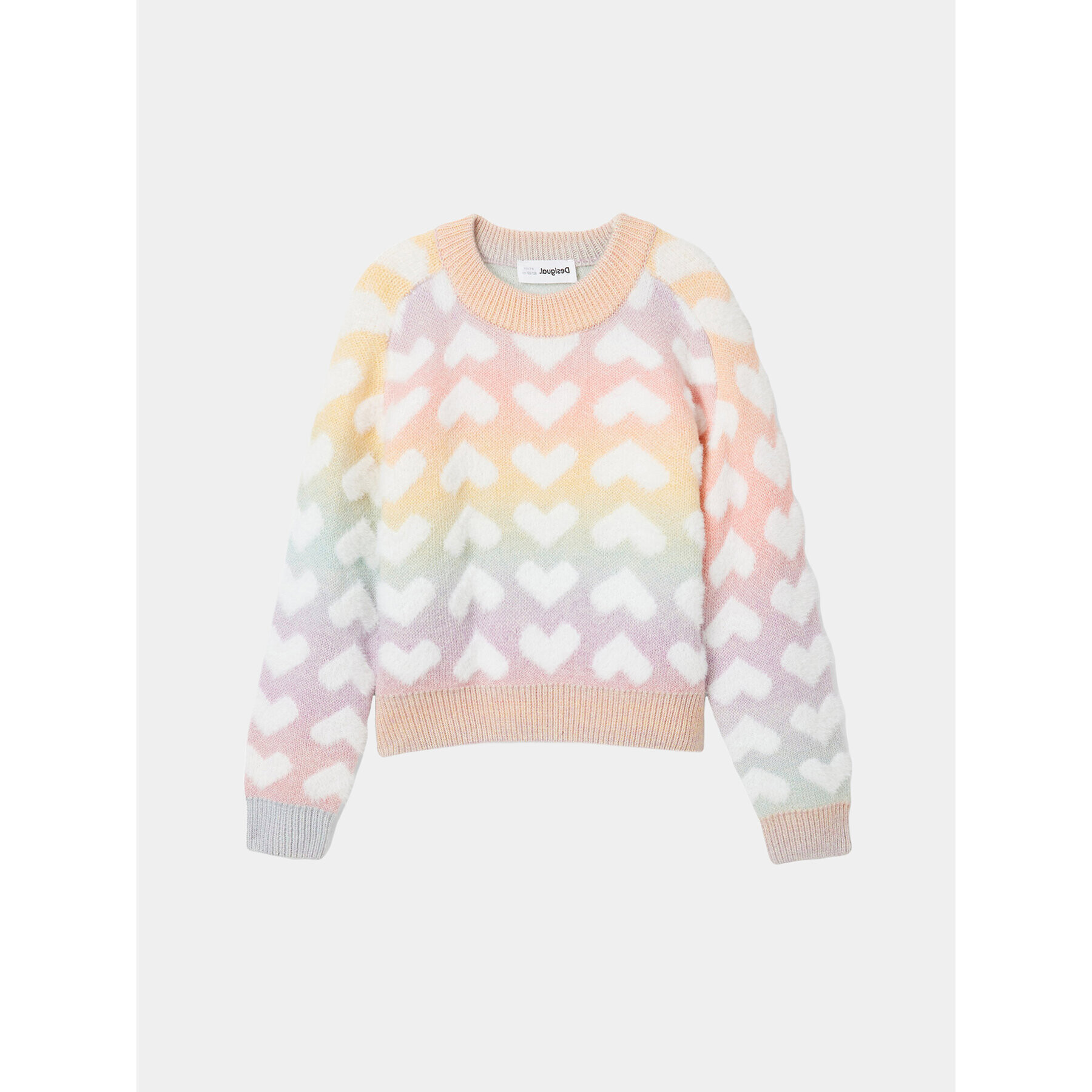 Desigual Пуловер 23WGJF06 Цветен Regular Fit - Pepit.bg
