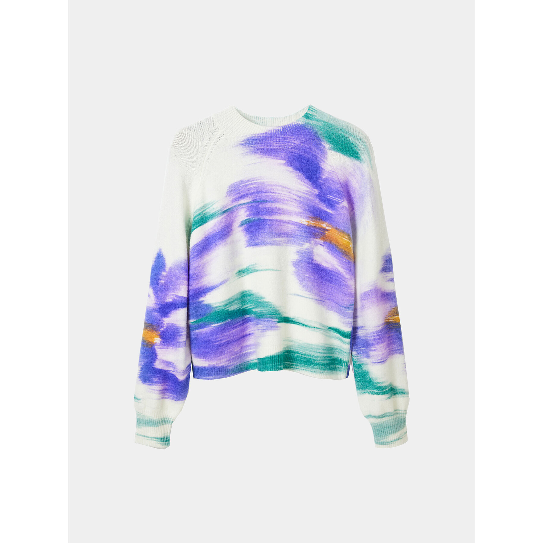 Desigual Пуловер 23WWJF04 Екрю Regular Fit - Pepit.bg