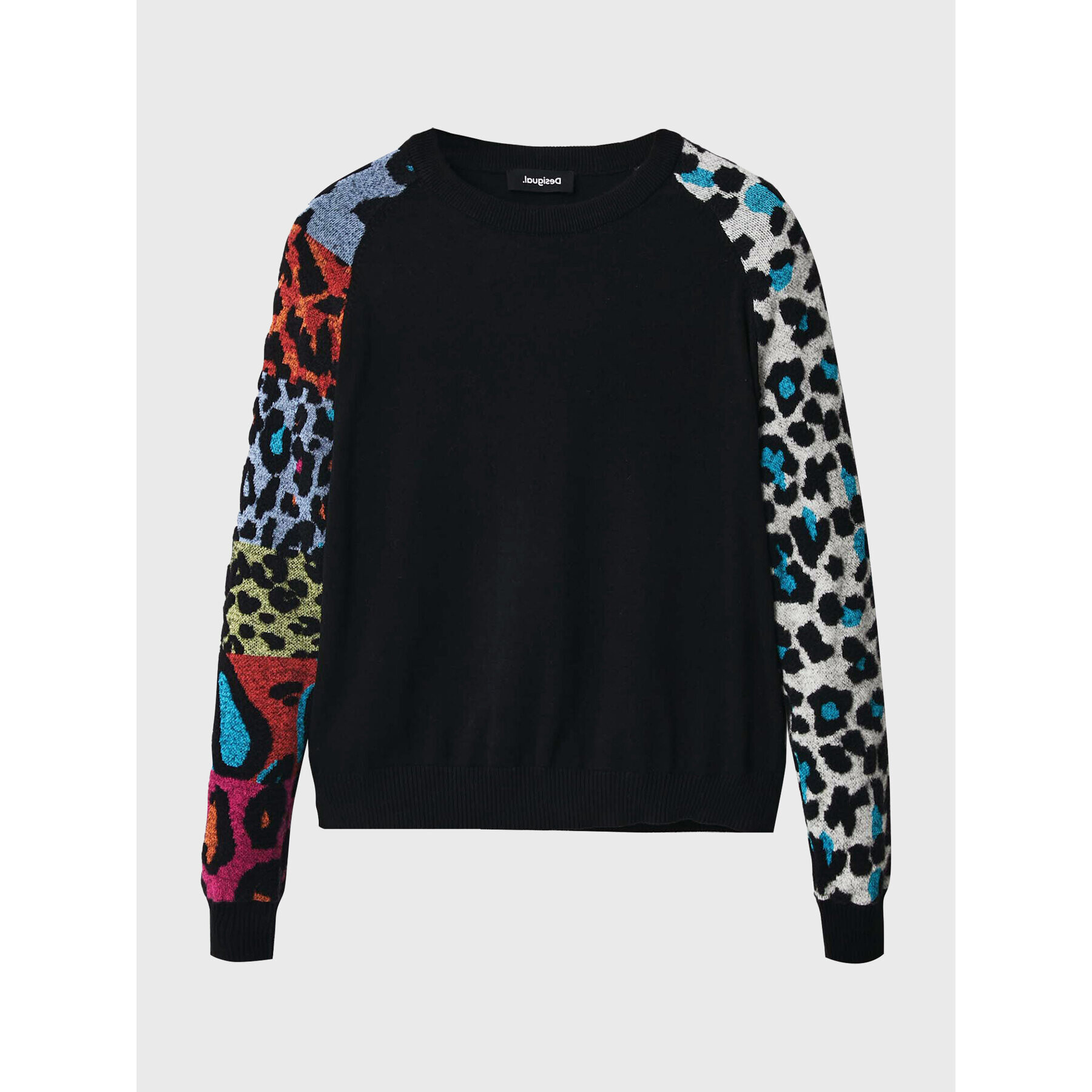 Desigual Пуловер Ayla 22WWJF80 Черен Regular Fit - Pepit.bg