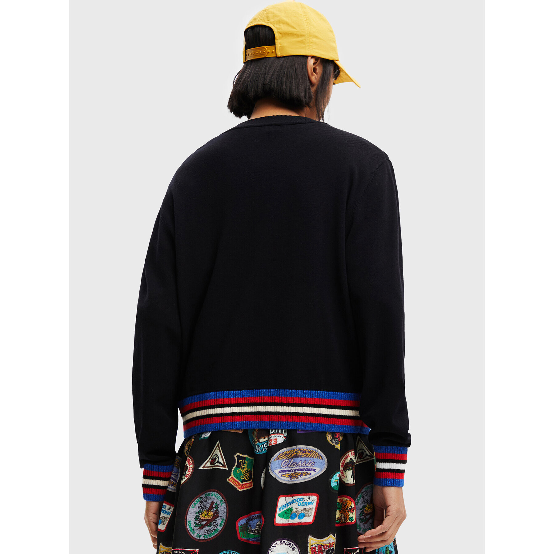 Desigual Пуловер Mara 22WWJF15 Черен Regular Fit - Pepit.bg