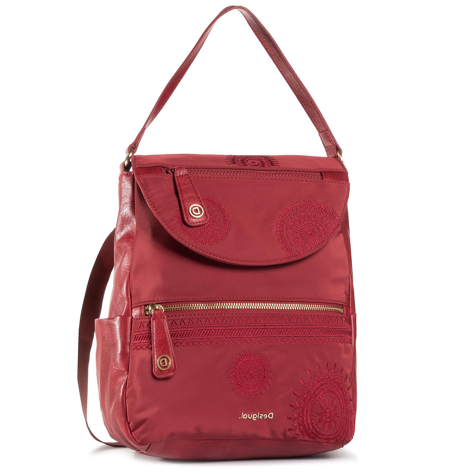 Desigual Раница 20WAKP42 Бордо - Pepit.bg