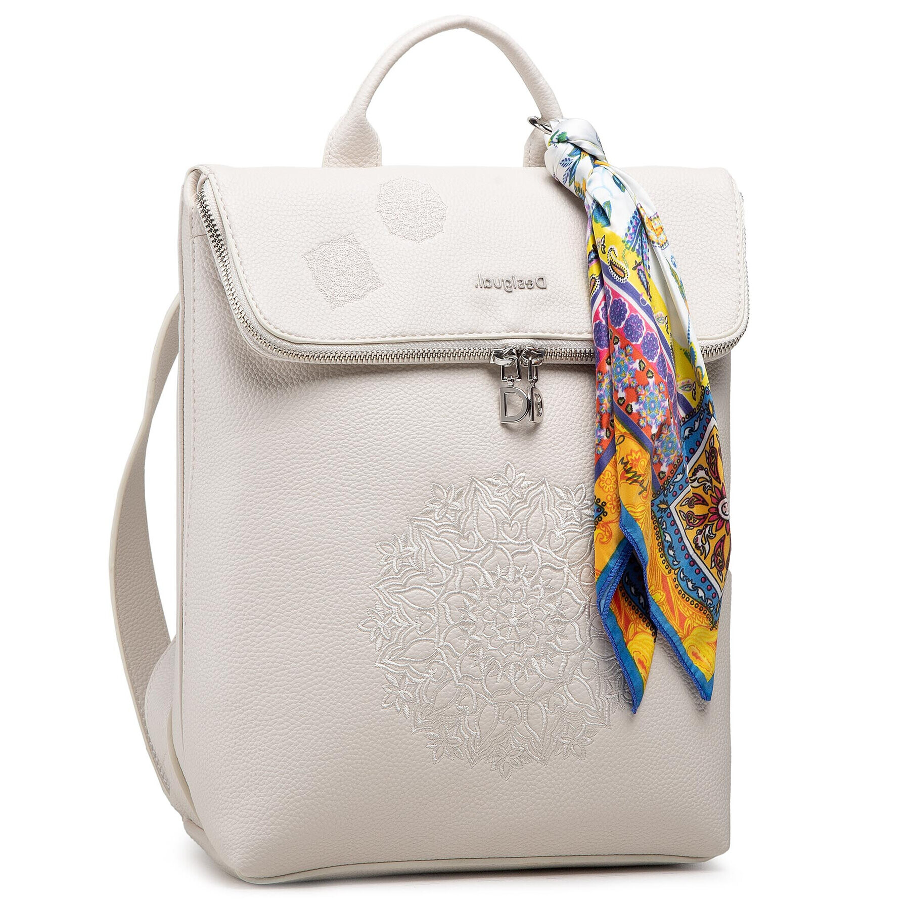 Desigual Раница 21SAKP17 Бял - Pepit.bg