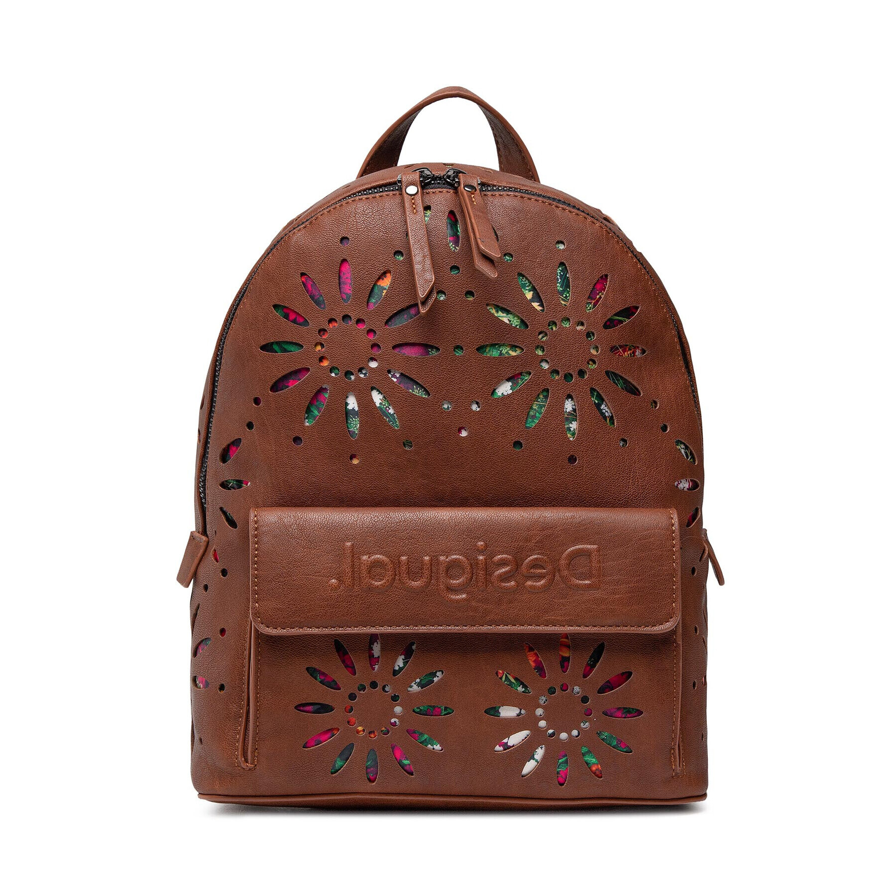 Desigual Раница 22WAKP25 Кафяв - Pepit.bg