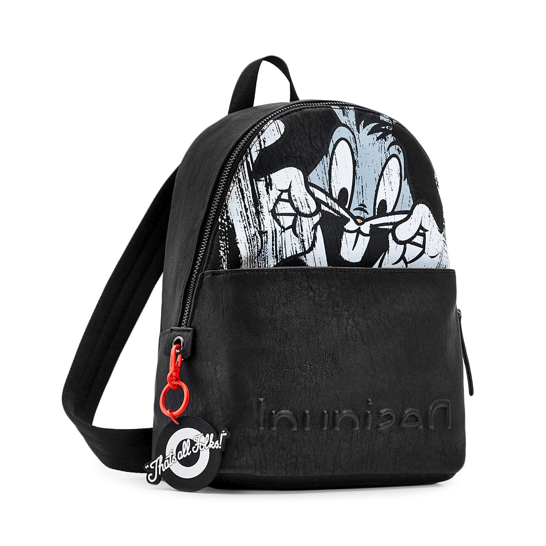Desigual Сак BACK BUGS BUNNY MOMBASA MINI Черен - Pepit.bg