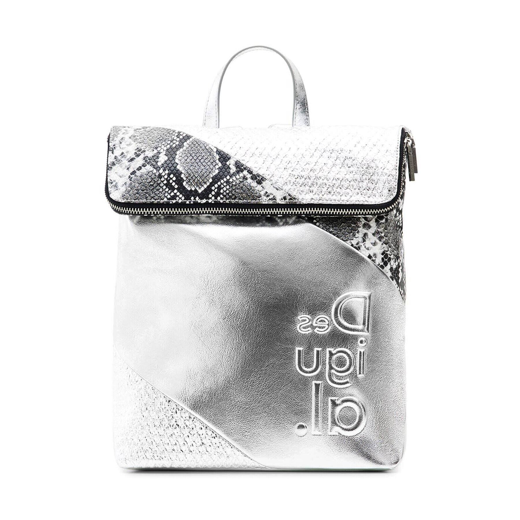 Desigual Раница 23SAKP26 Сребрист - Pepit.bg