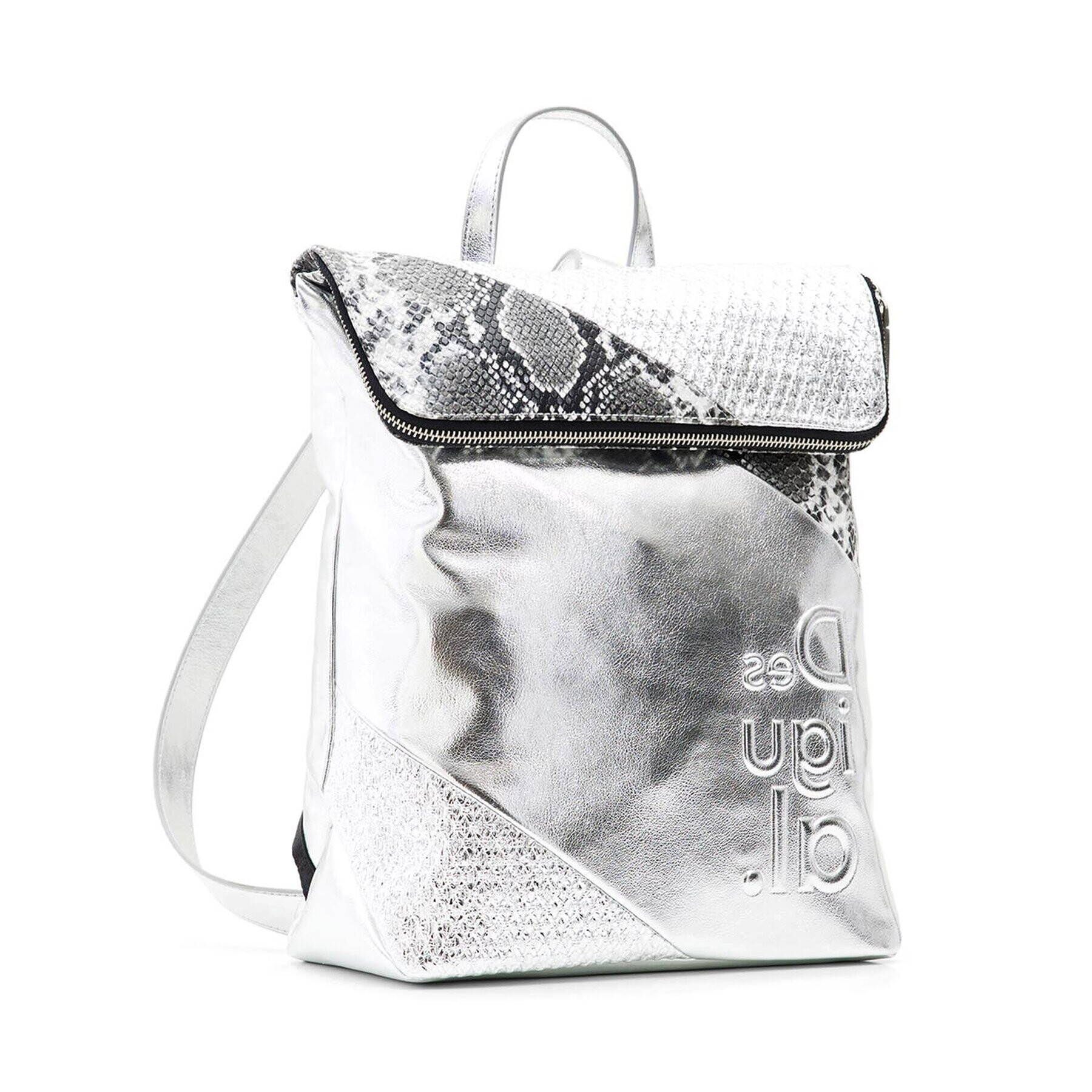 Desigual Раница 23SAKP26 Сребрист - Pepit.bg
