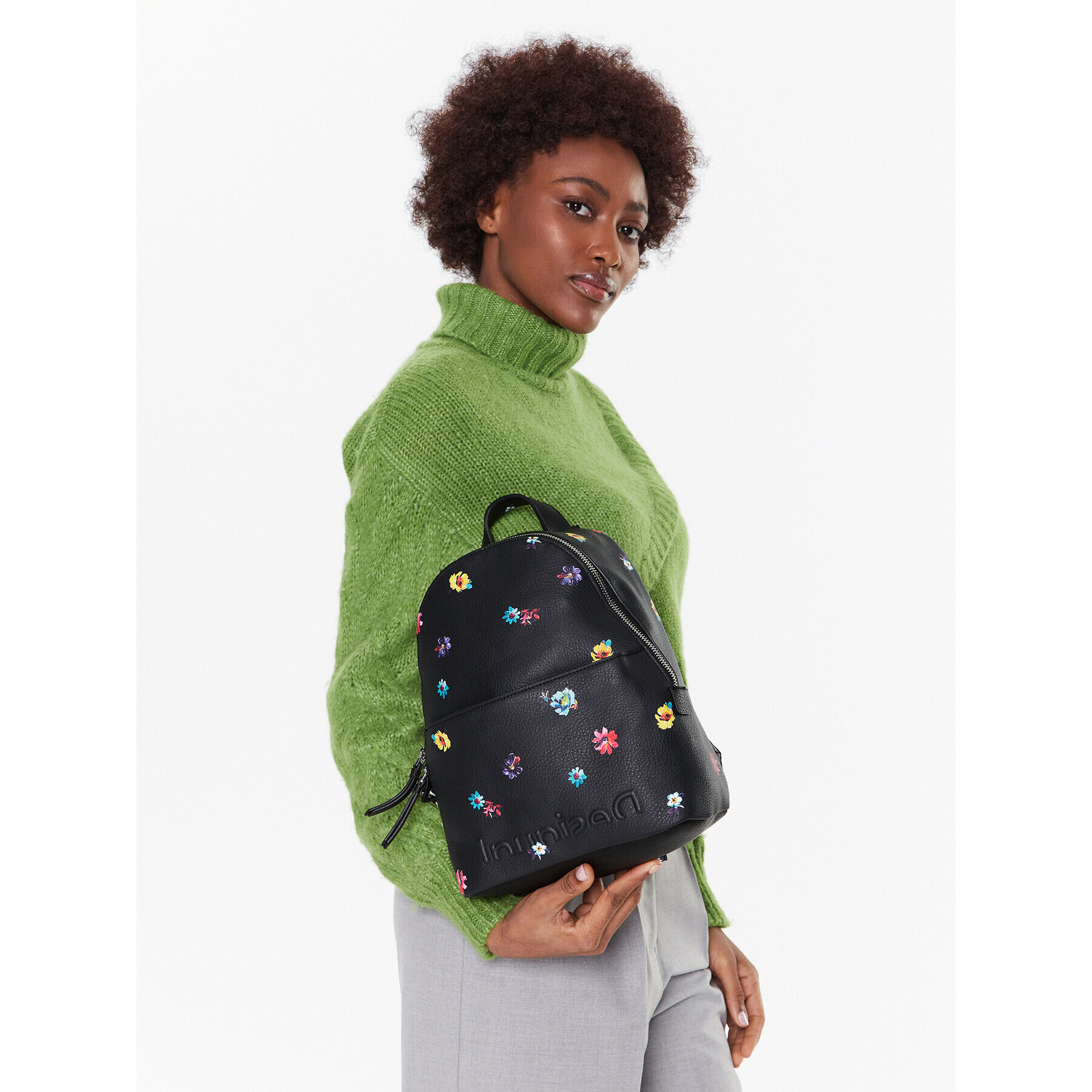 Desigual Раница 23SAKP34 Черен - Pepit.bg