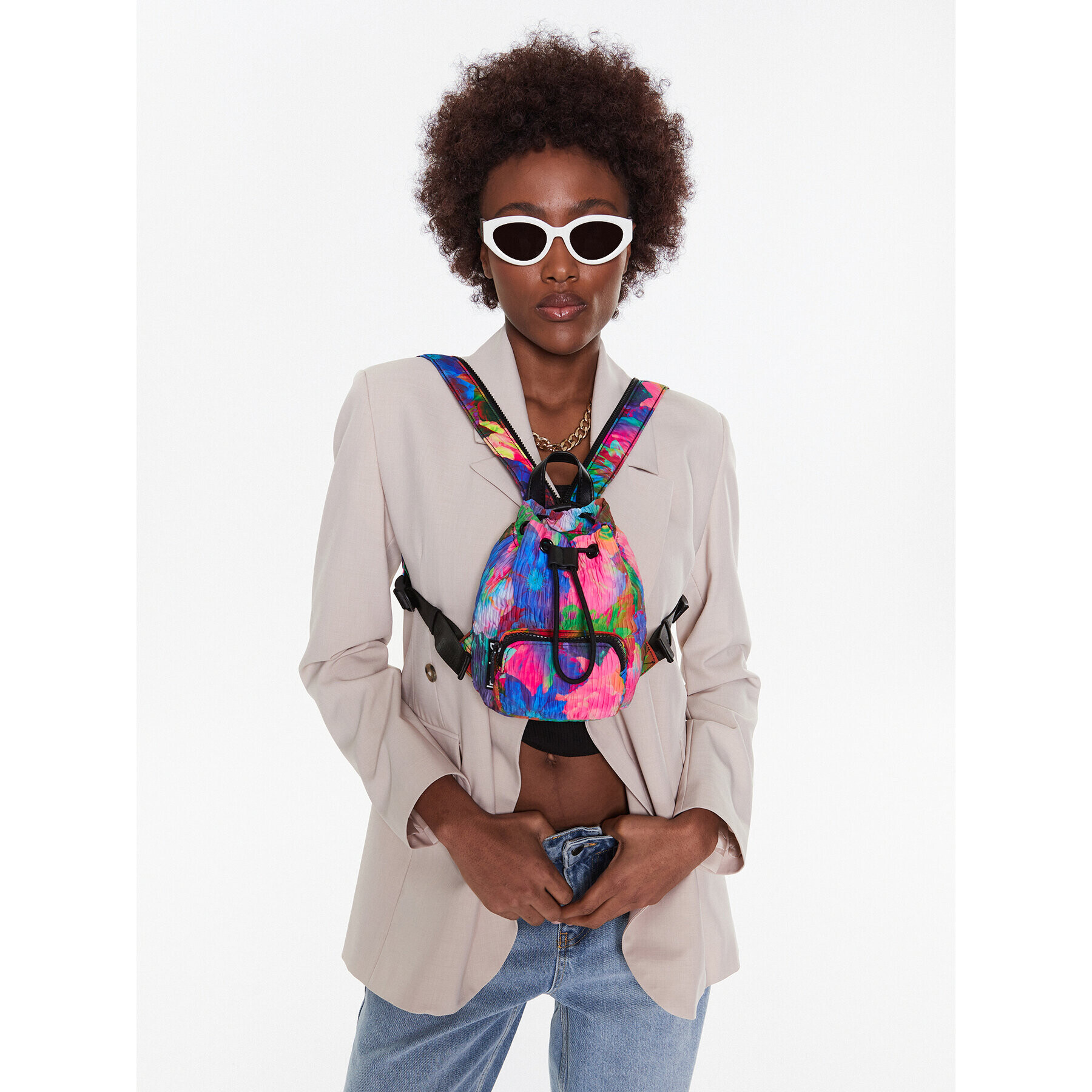 Desigual Раница 23SAKY06 Цветен - Pepit.bg
