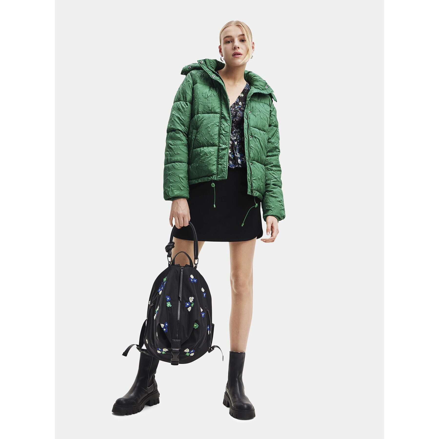 Desigual Раница 23WAKA03 Черен - Pepit.bg