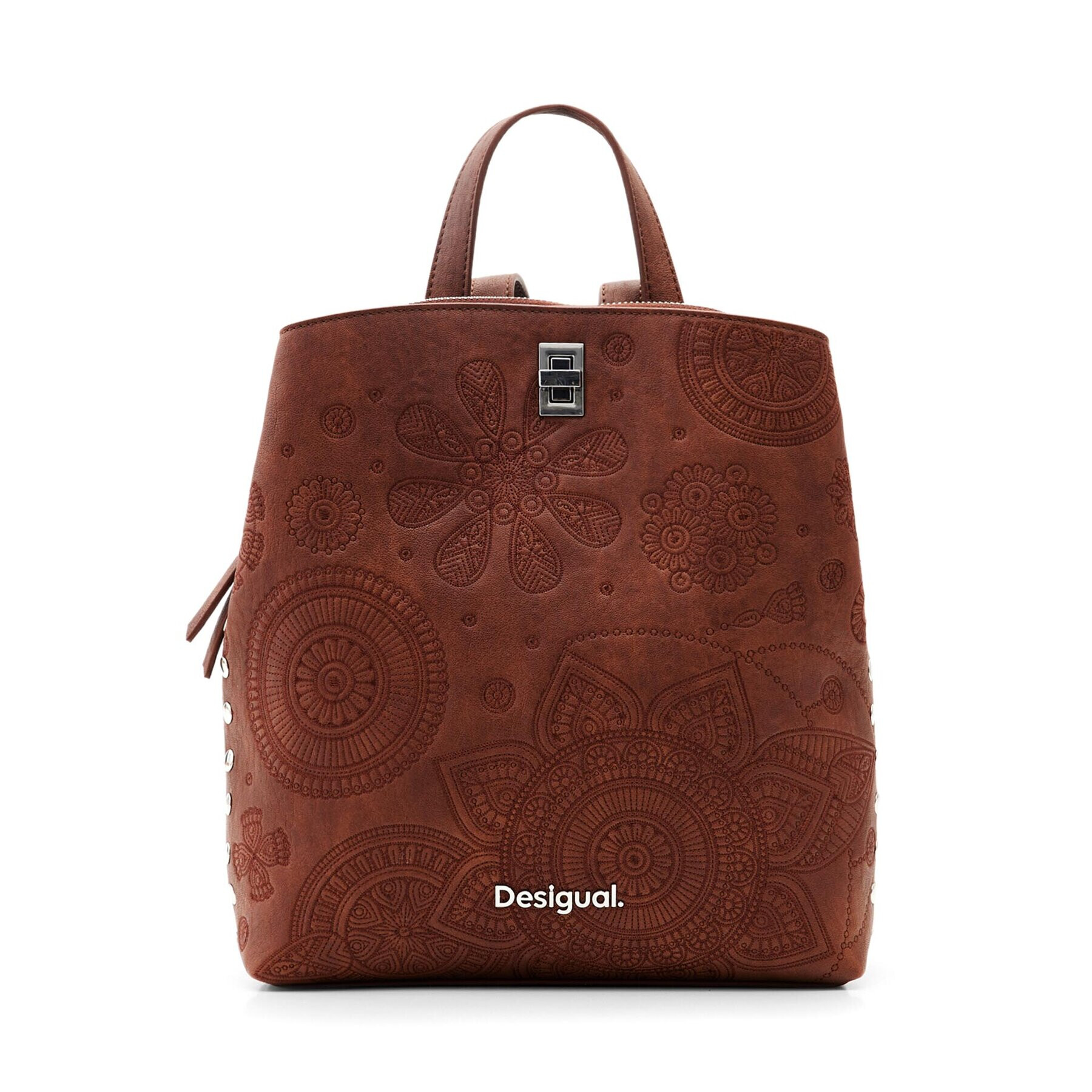 Desigual Раница 23WAKP01 Кафяв - Pepit.bg
