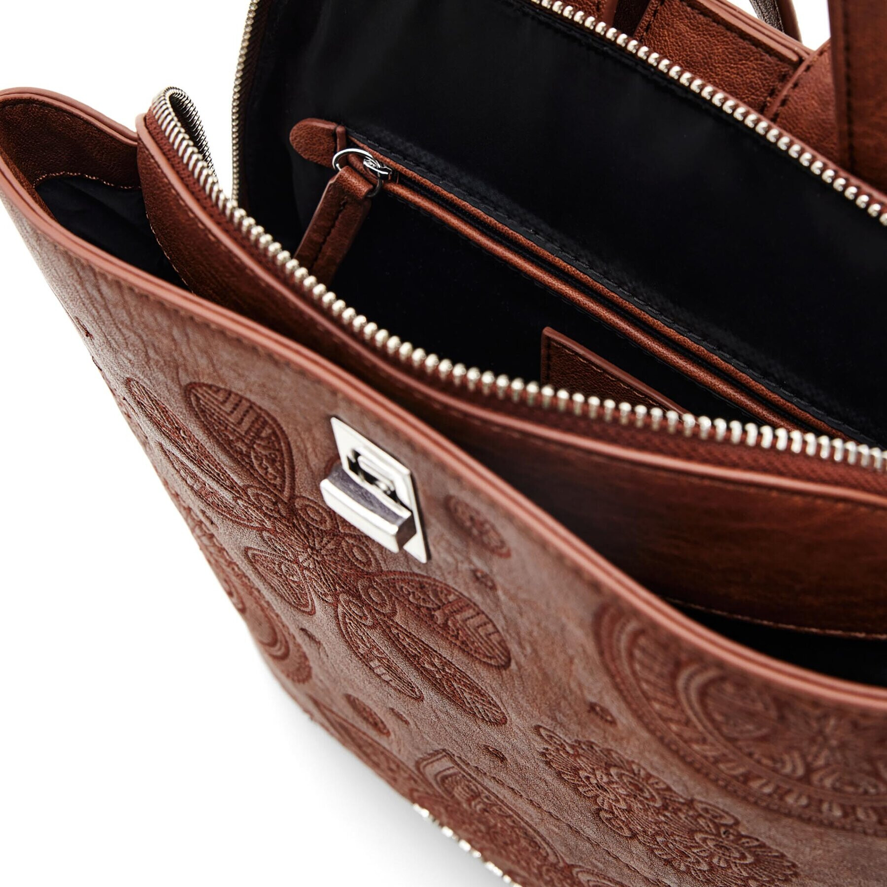 Desigual Раница 23WAKP01 Кафяв - Pepit.bg