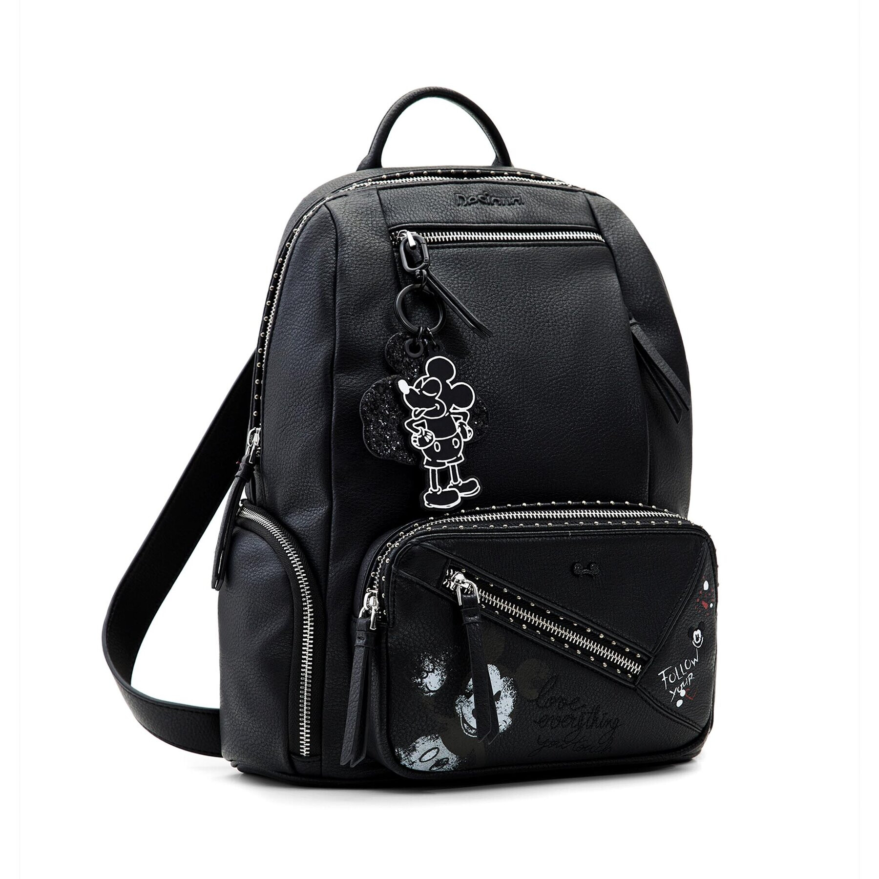 Desigual Раница 23WAKP02 Черен - Pepit.bg