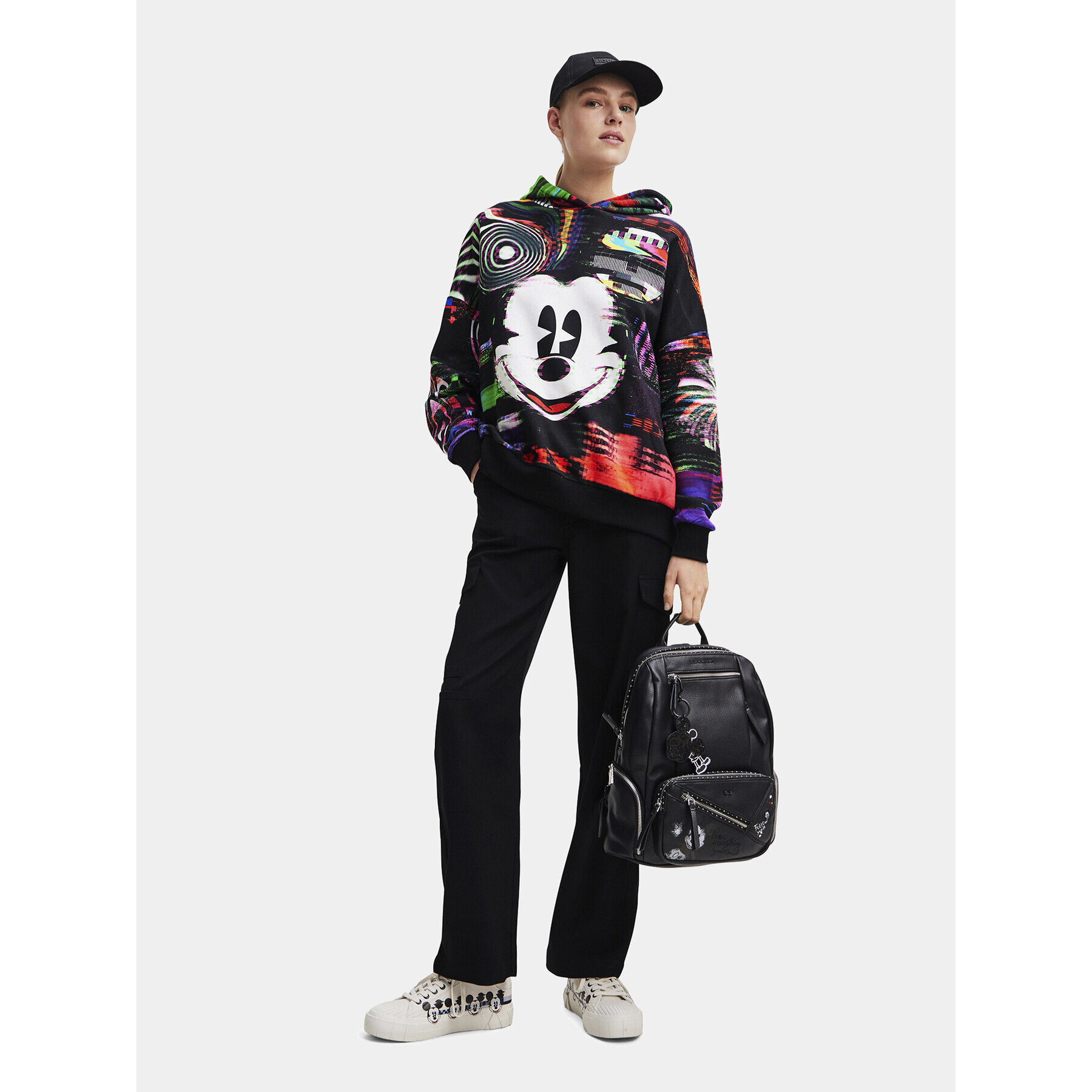 Desigual Раница 23WAKP02 Черен - Pepit.bg
