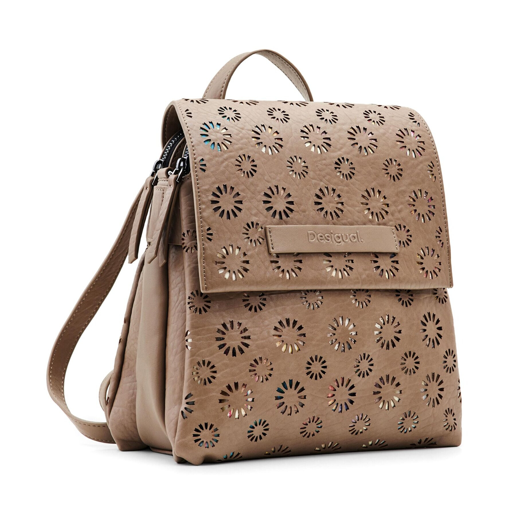 Desigual Раница 23WAKP08 Кафяв - Pepit.bg