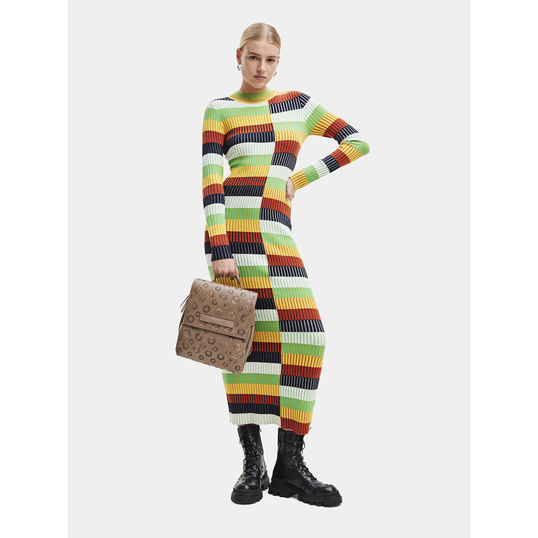 Desigual Раница 23WAKP08 Кафяв - Pepit.bg