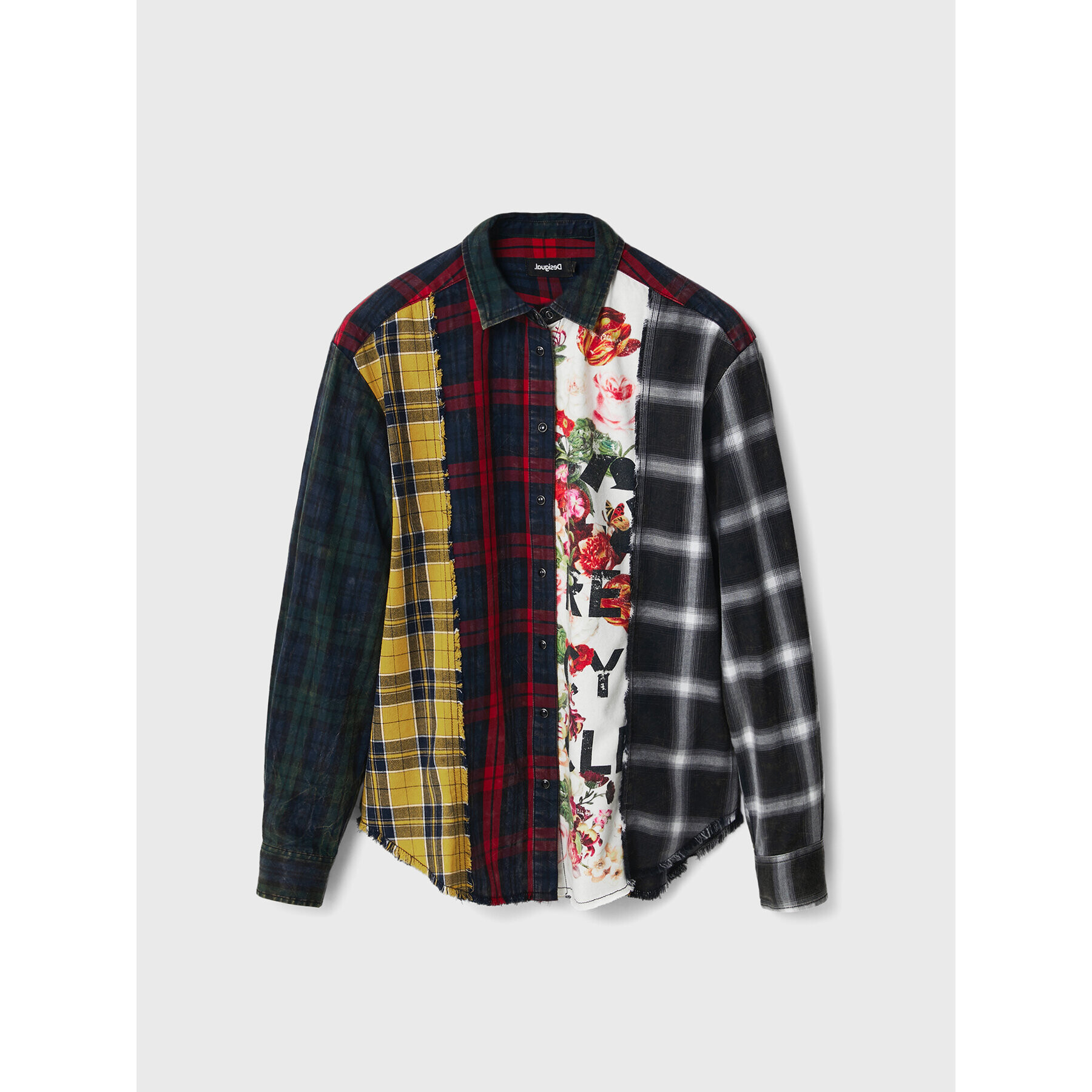 Desigual Риза Jane 22WWCW13 Цветен Oversize - Pepit.bg