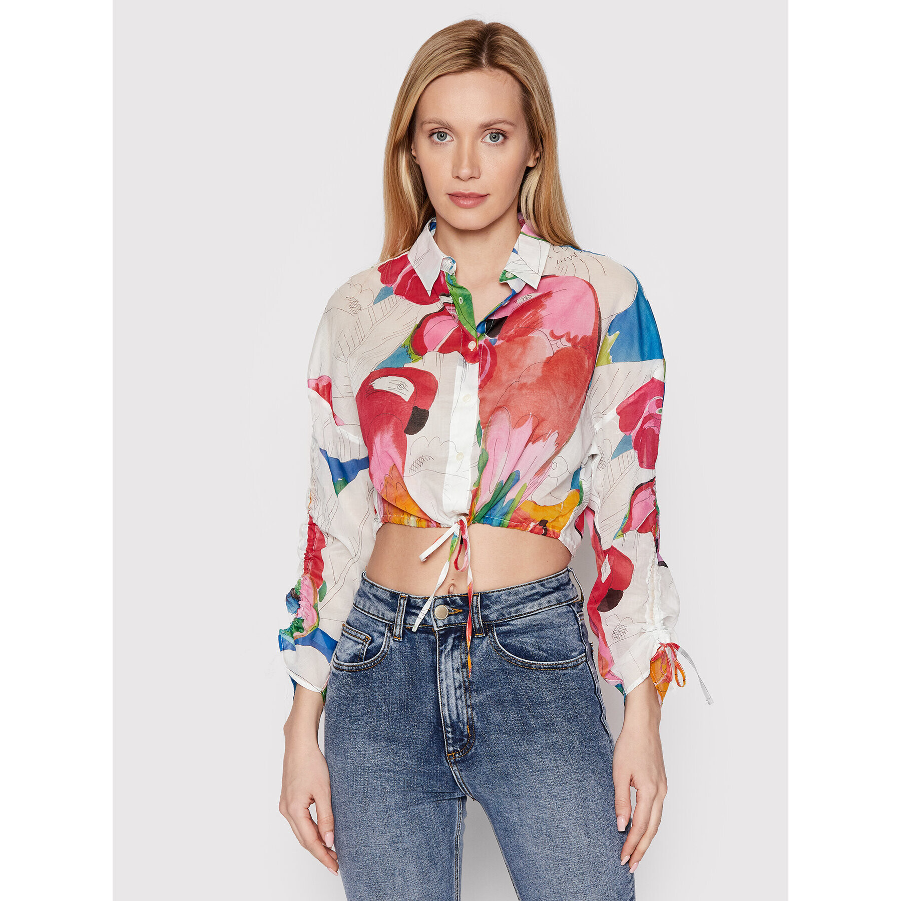 Desigual Риза Kailua 22SWCW23 Цветен Regular Fit - Pepit.bg