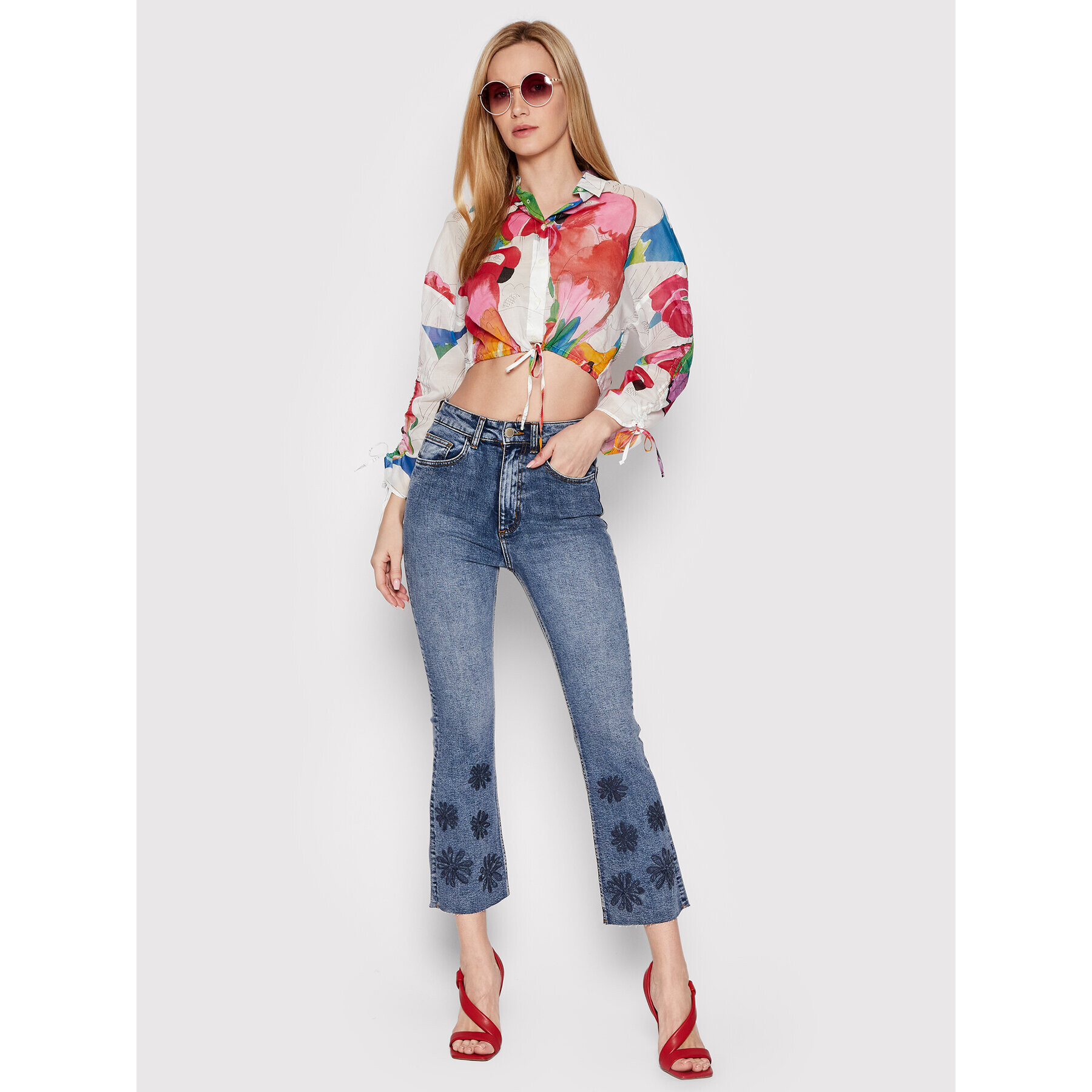 Desigual Риза Kailua 22SWCW23 Цветен Regular Fit - Pepit.bg