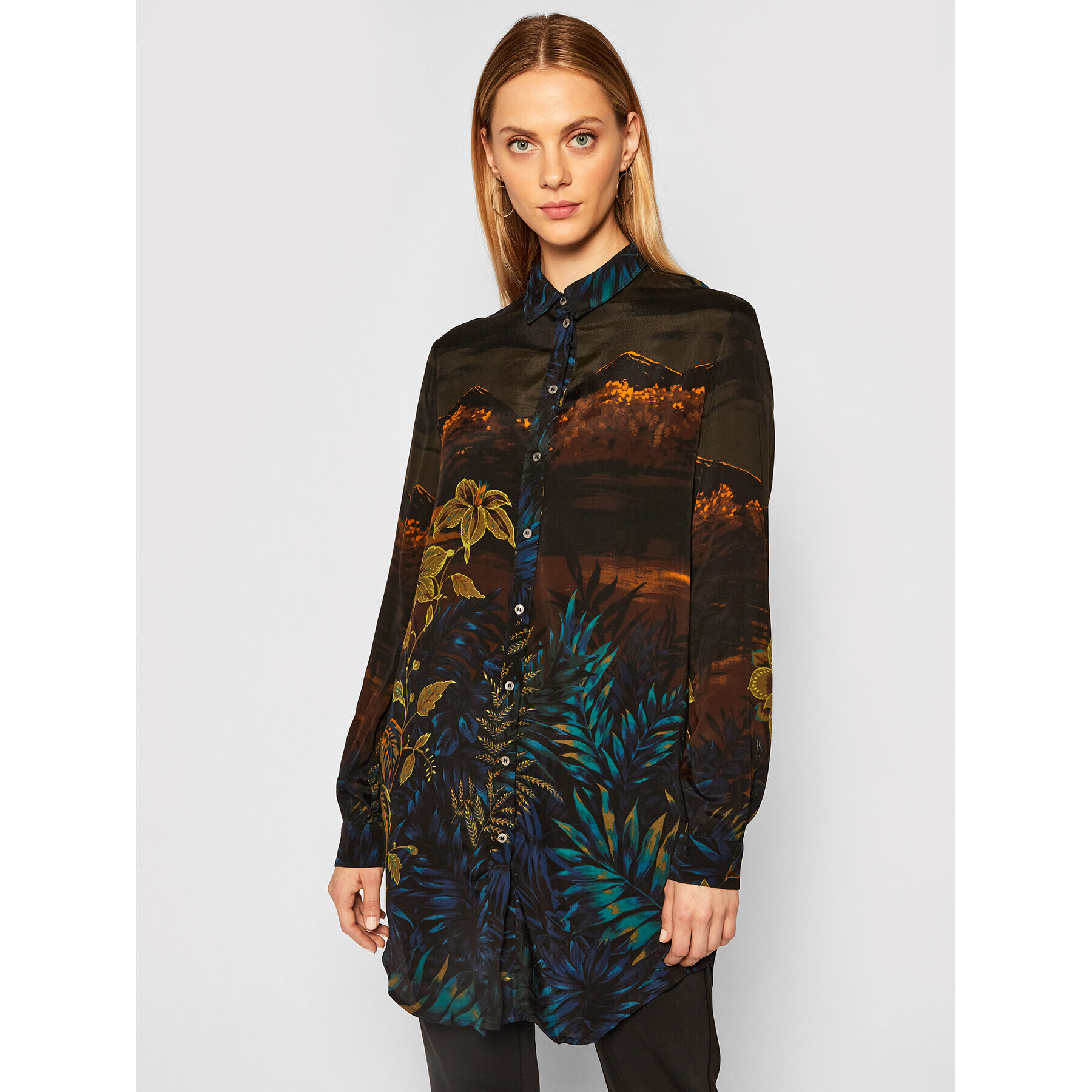 Desigual Риза Rin 20WWCW05 Цветен Regular Fit - Pepit.bg