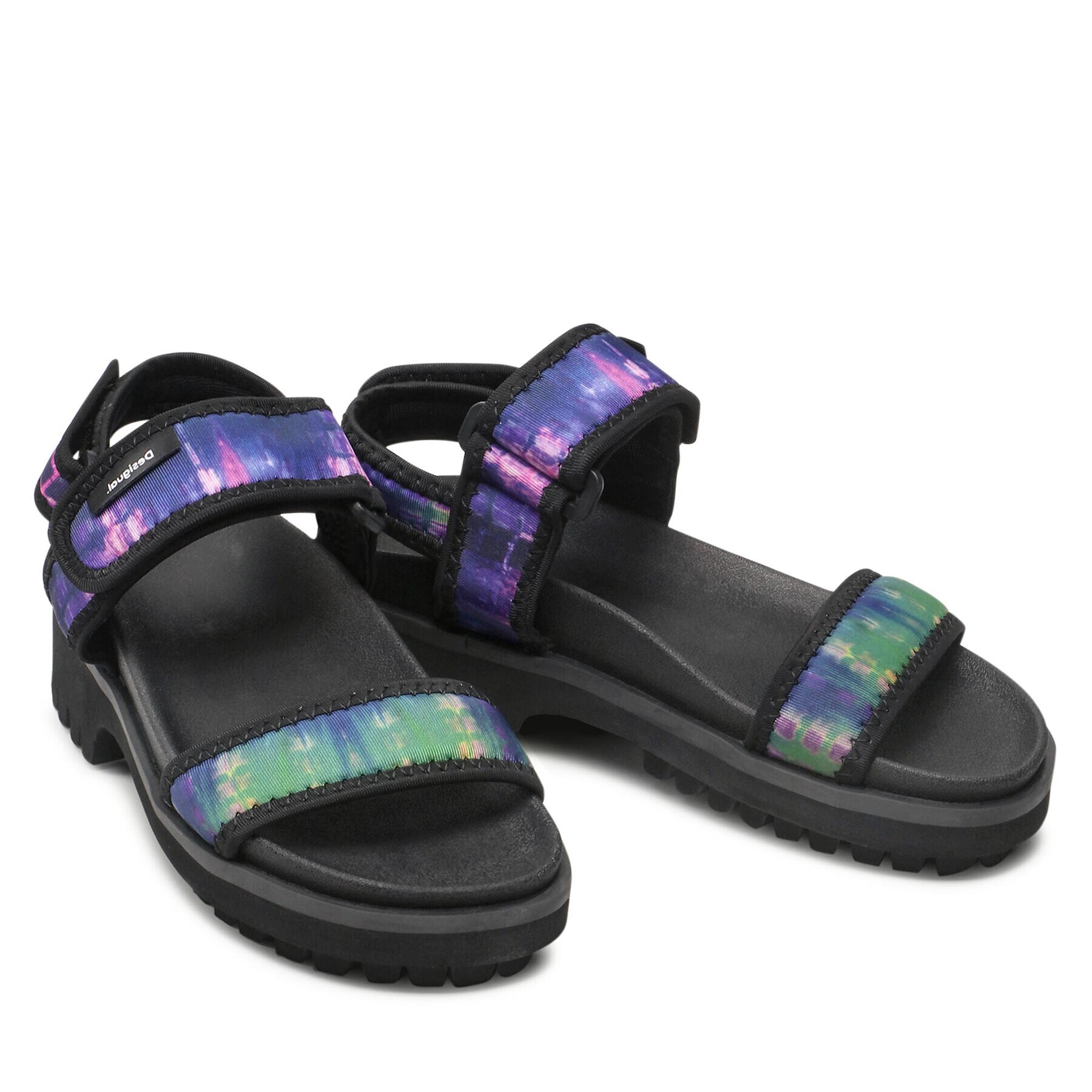 Desigual Сандали Track Sandal 22SSHA02/9019 Цветен - Pepit.bg