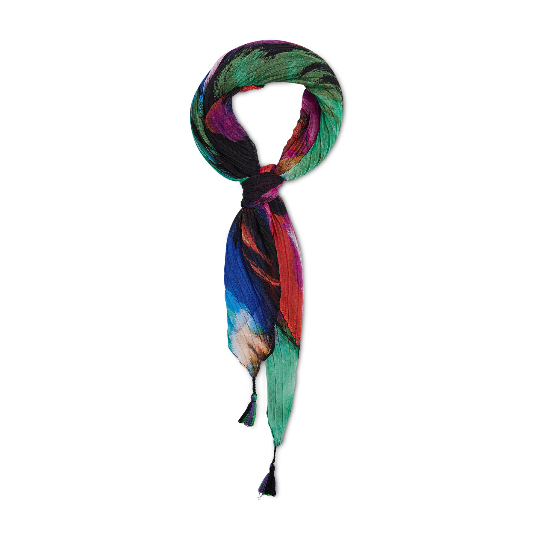 Desigual Шал 22SAWA05 Черен - Pepit.bg