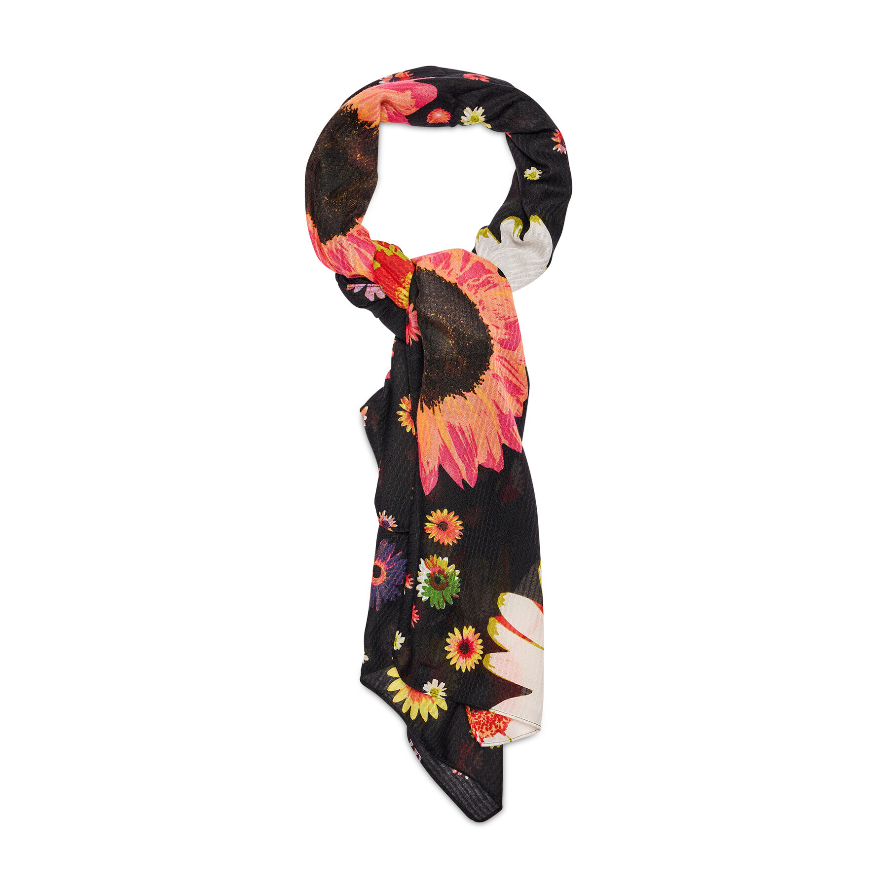 Desigual Шал 22WAWA17 Черен - Pepit.bg