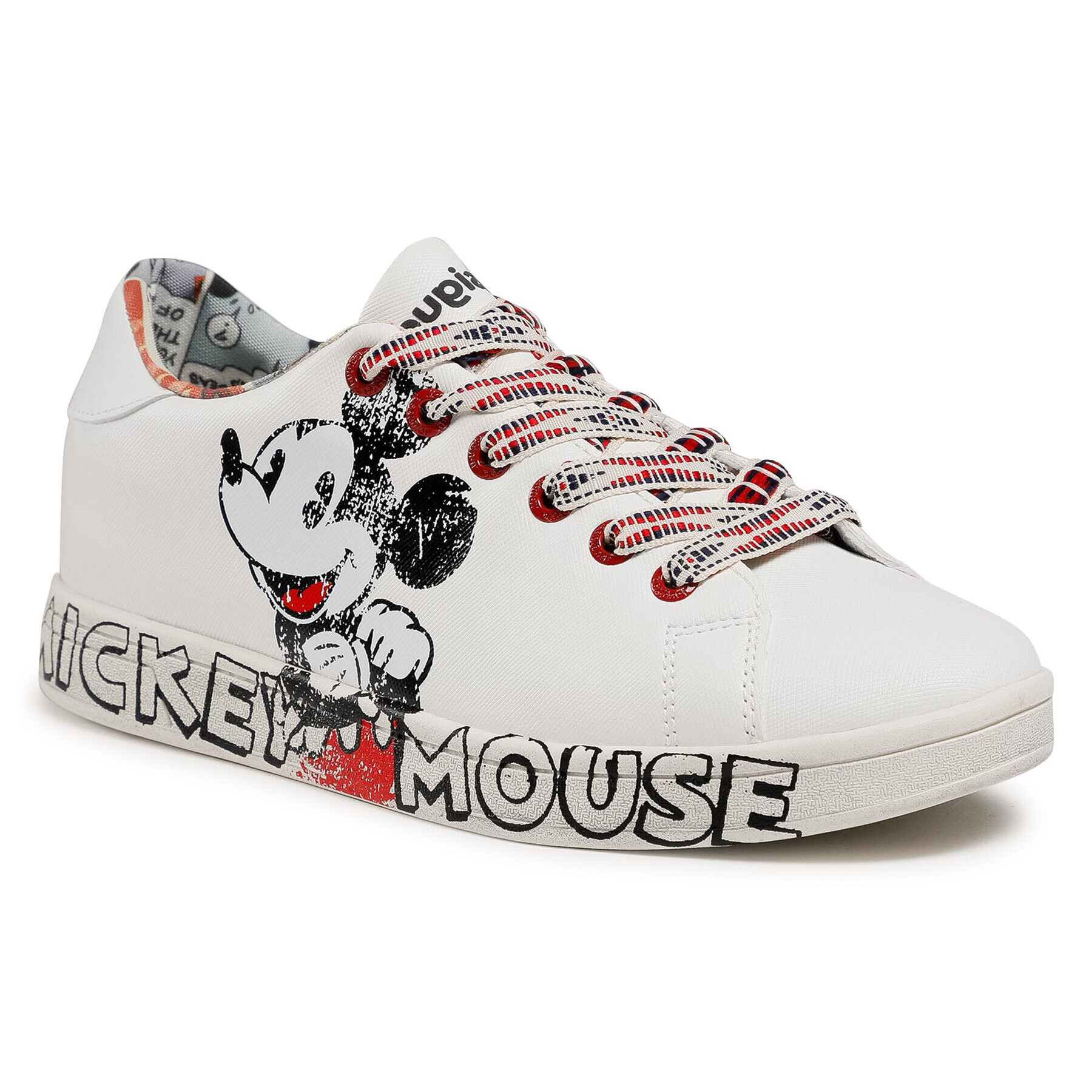 Desigual Сникърси Cosmic 21SSKP23 Бял - Pepit.bg