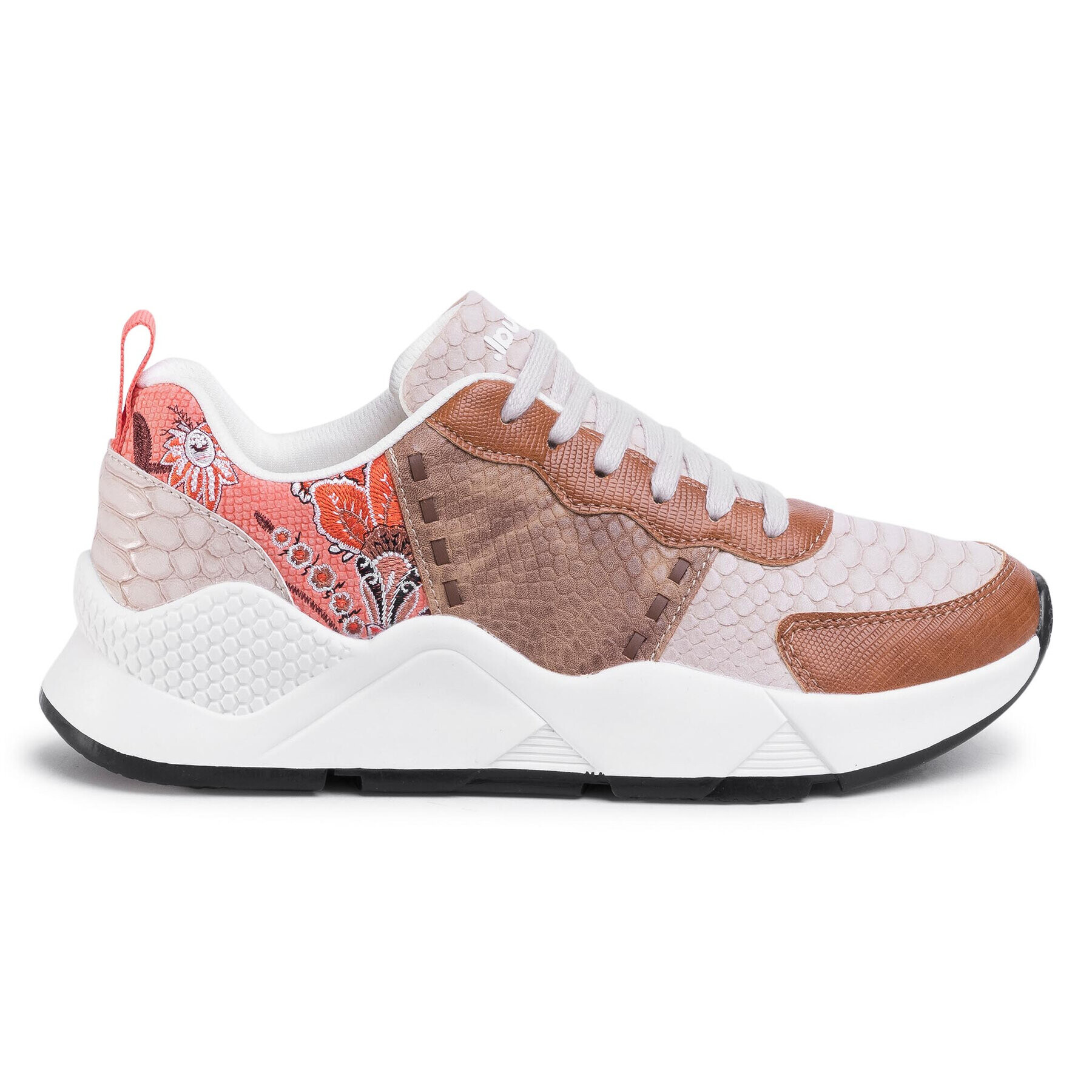 Desigual Сникърси Hydra Marron 20SSKP22 Кафяв - Pepit.bg