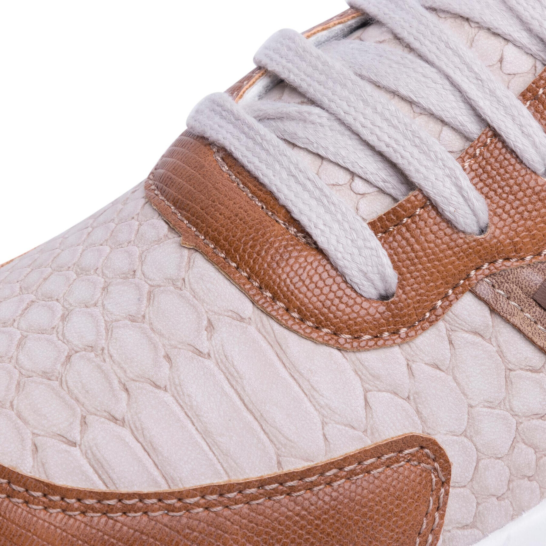 Desigual Сникърси Hydra Marron 20SSKP22 Кафяв - Pepit.bg