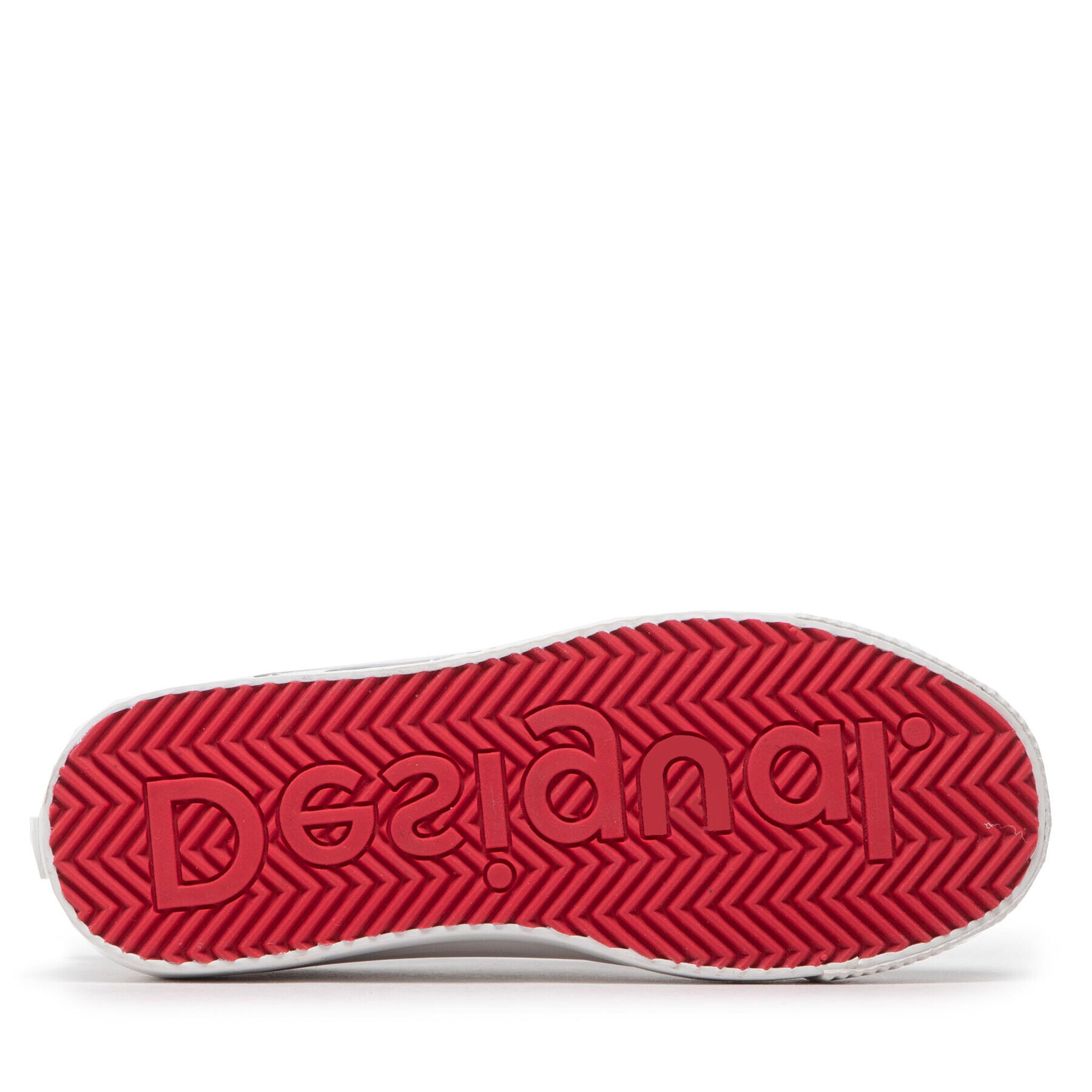 Desigual Сникърси Mickey Crack 22WSKP29 Бял - Pepit.bg