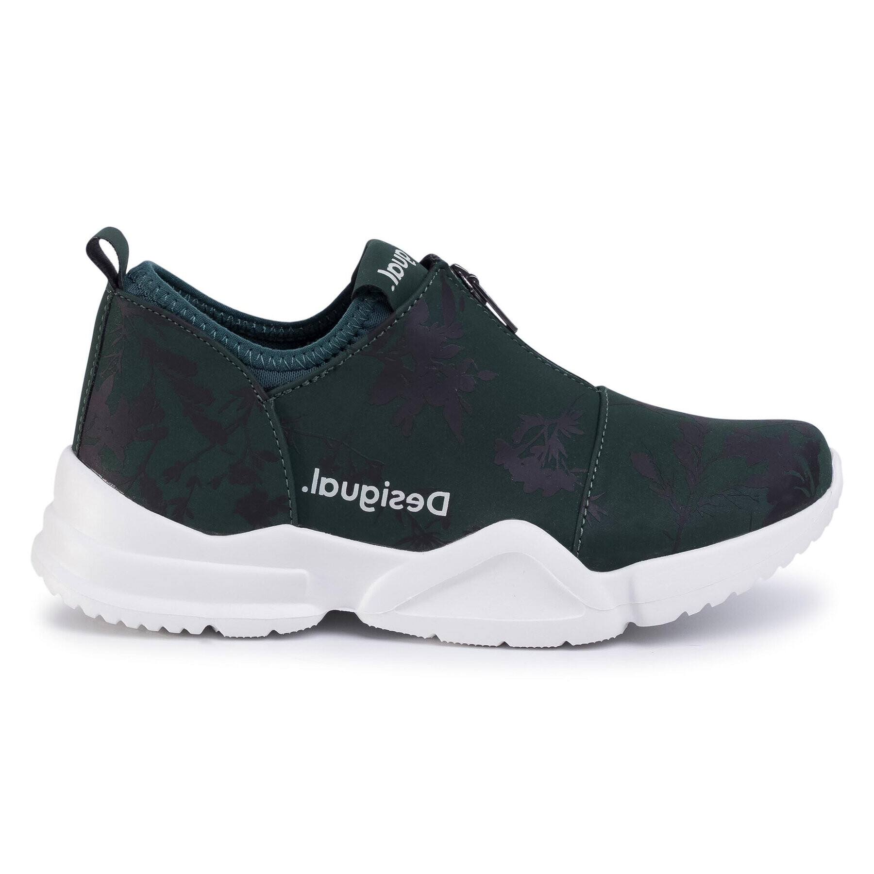 Desigual Сникърси Sneaker Zip Gardens 20SUKW04 Зелен - Pepit.bg