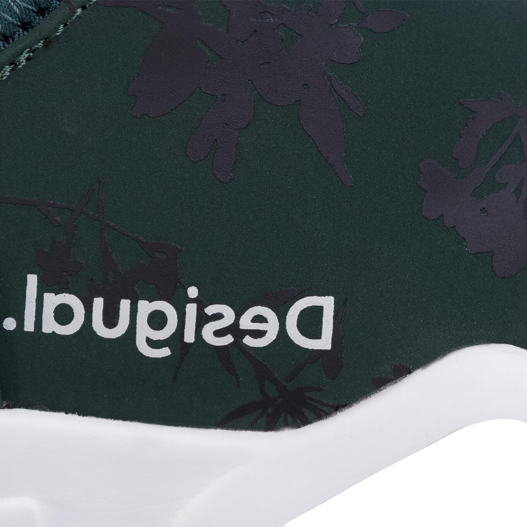 Desigual Сникърси Sneaker Zip Gardens 20SUKW04 Зелен - Pepit.bg