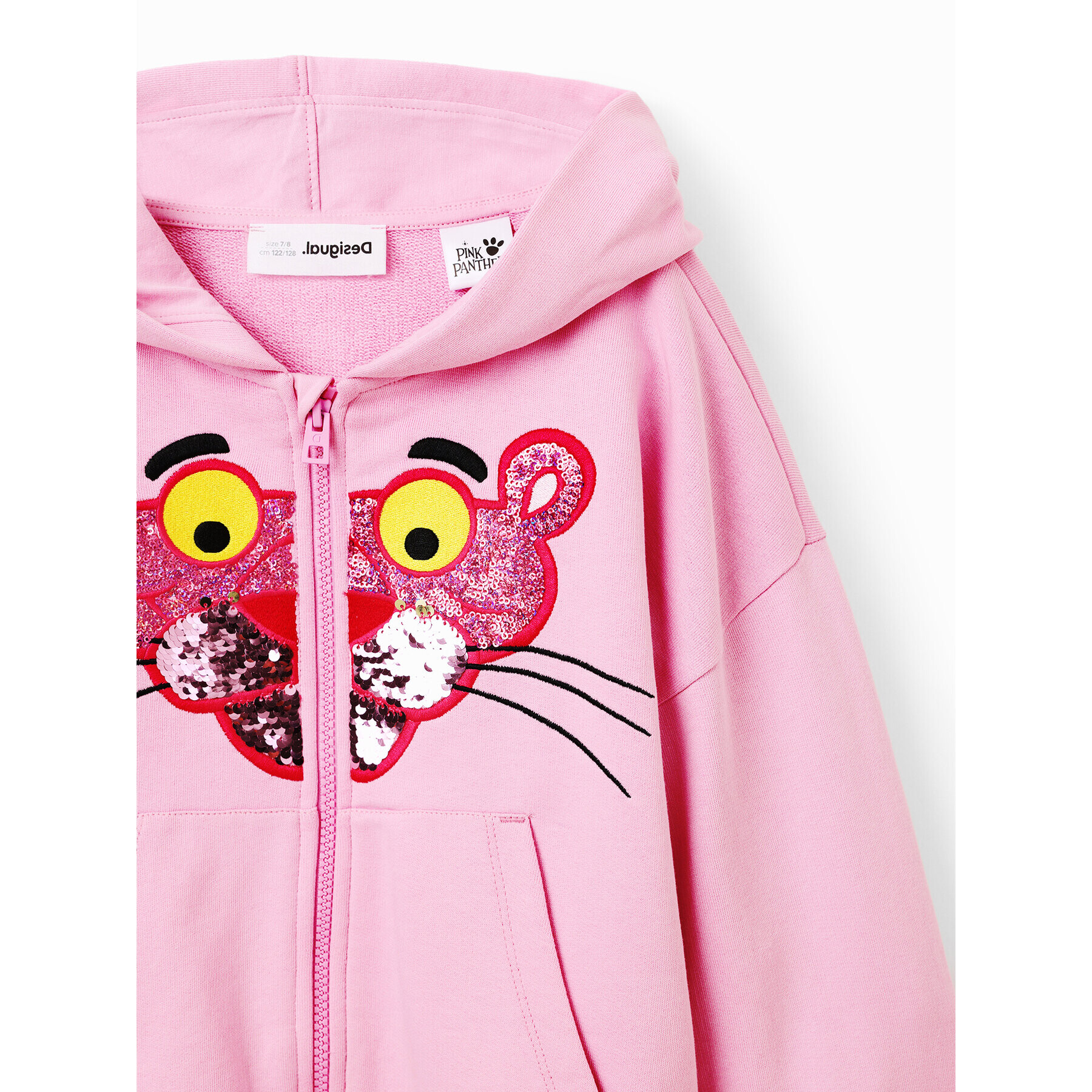Desigual Суитшърт 23SGSK06 Розов Regular Fit - Pepit.bg