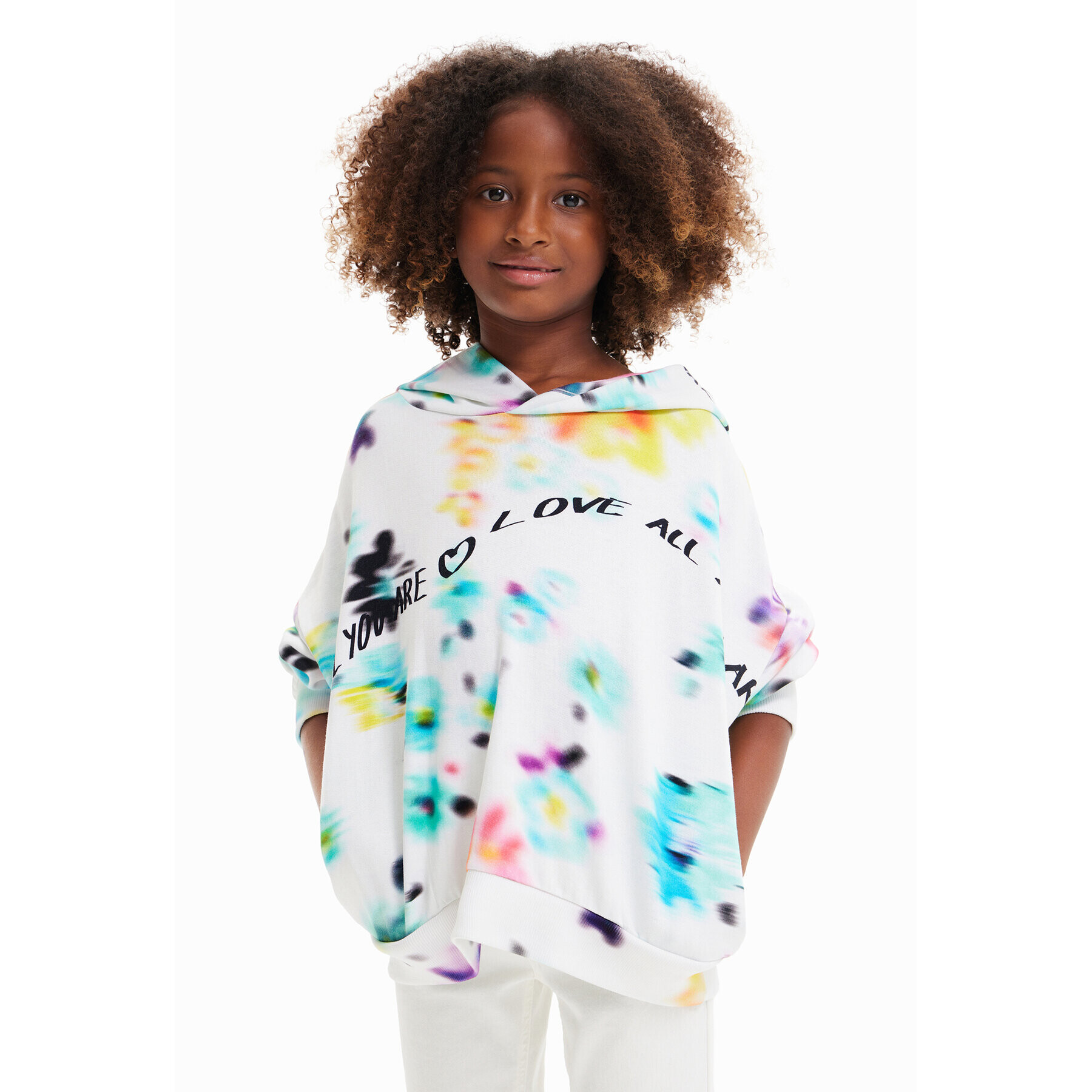 Desigual Суитшърт 23SGSK12 Цветен Oversize - Pepit.bg