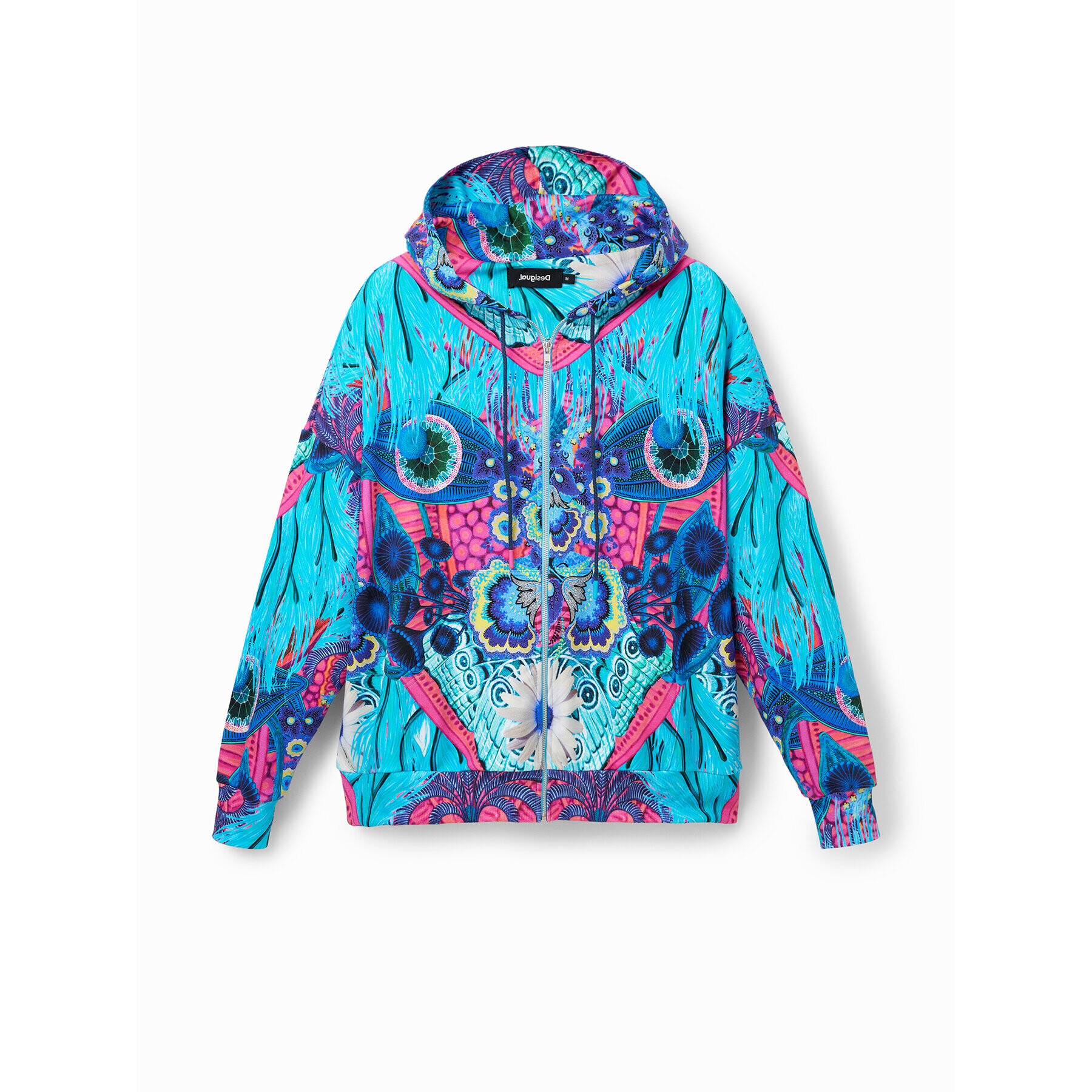 Desigual Суитшърт 23SWSK34 Електриков Oversize - Pepit.bg